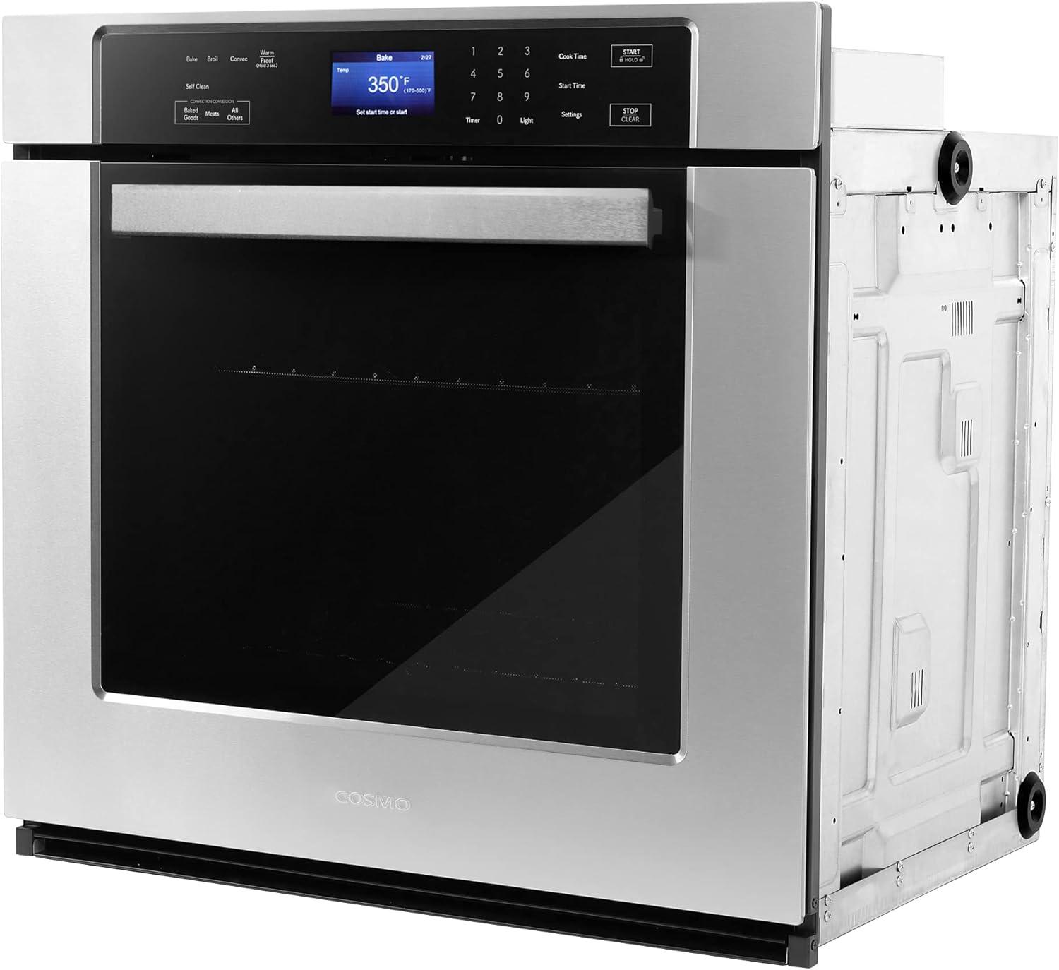 Cosmo COS-30ESWC 30 in. Self Cleaning Convection Electric Single Wall Oven
