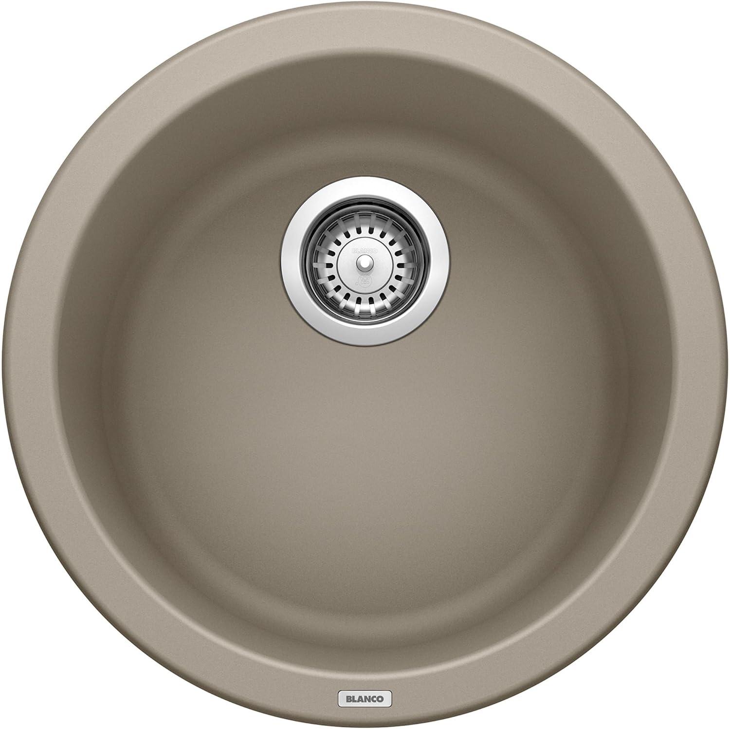 Rondo SILGRANIT 18" L x 18" W Drop-In/Undermount Bar Sink