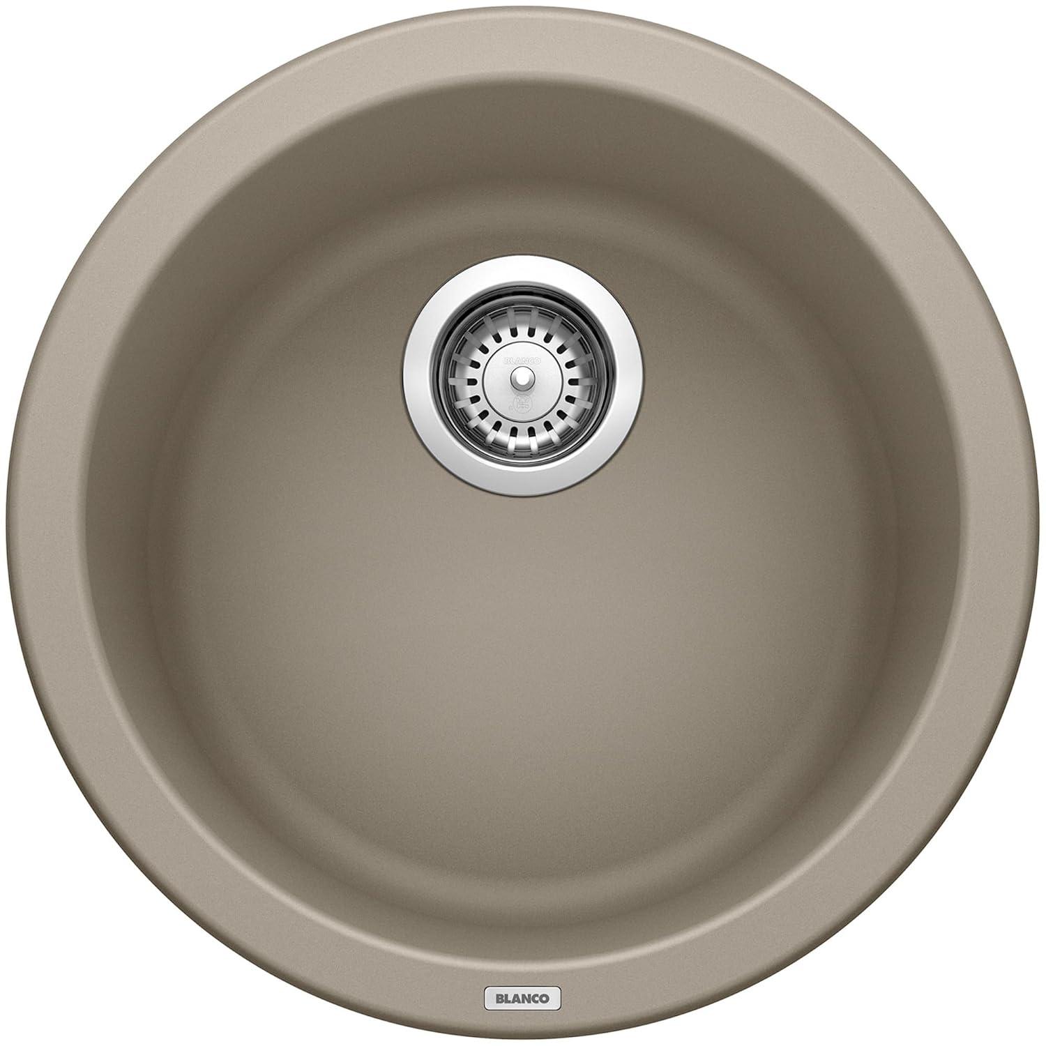 Rondo SILGRANIT 18" L x 18" W Drop-In/Undermount Bar Sink