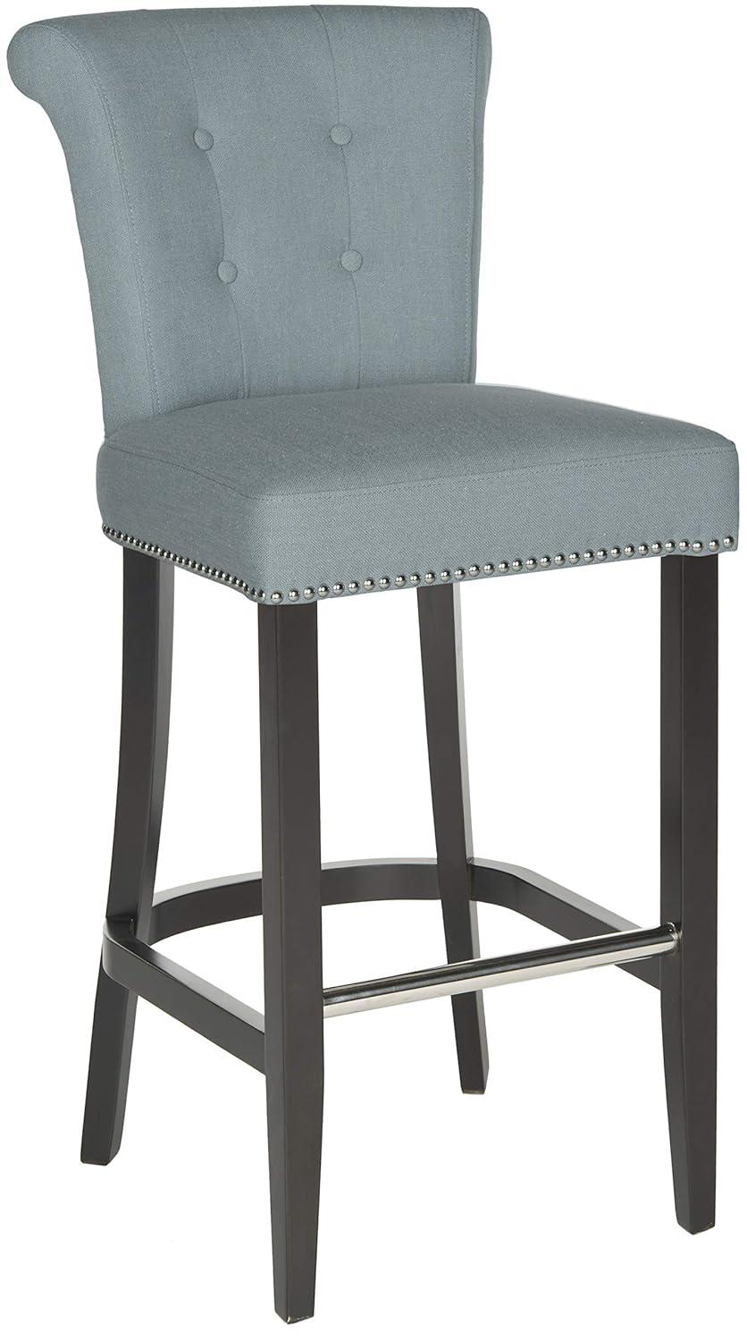 Addo Ring Bar Stool - HUD8242 - Sky Blue - Safavieh