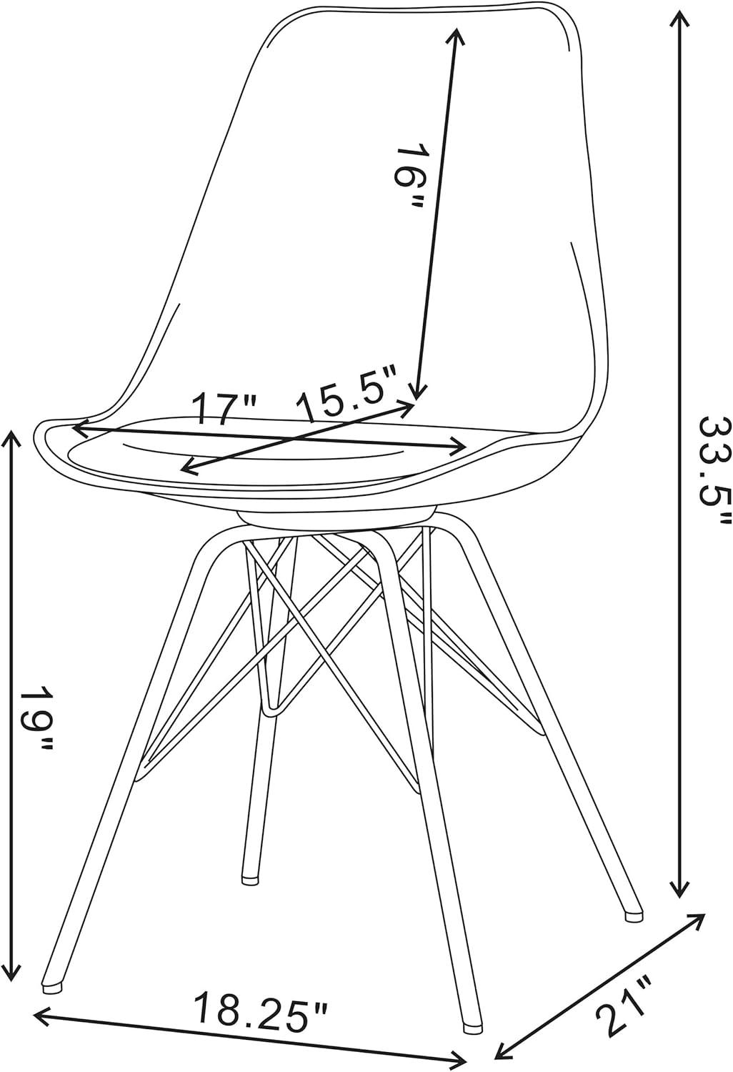 Slade Faux Leather Dining Chair