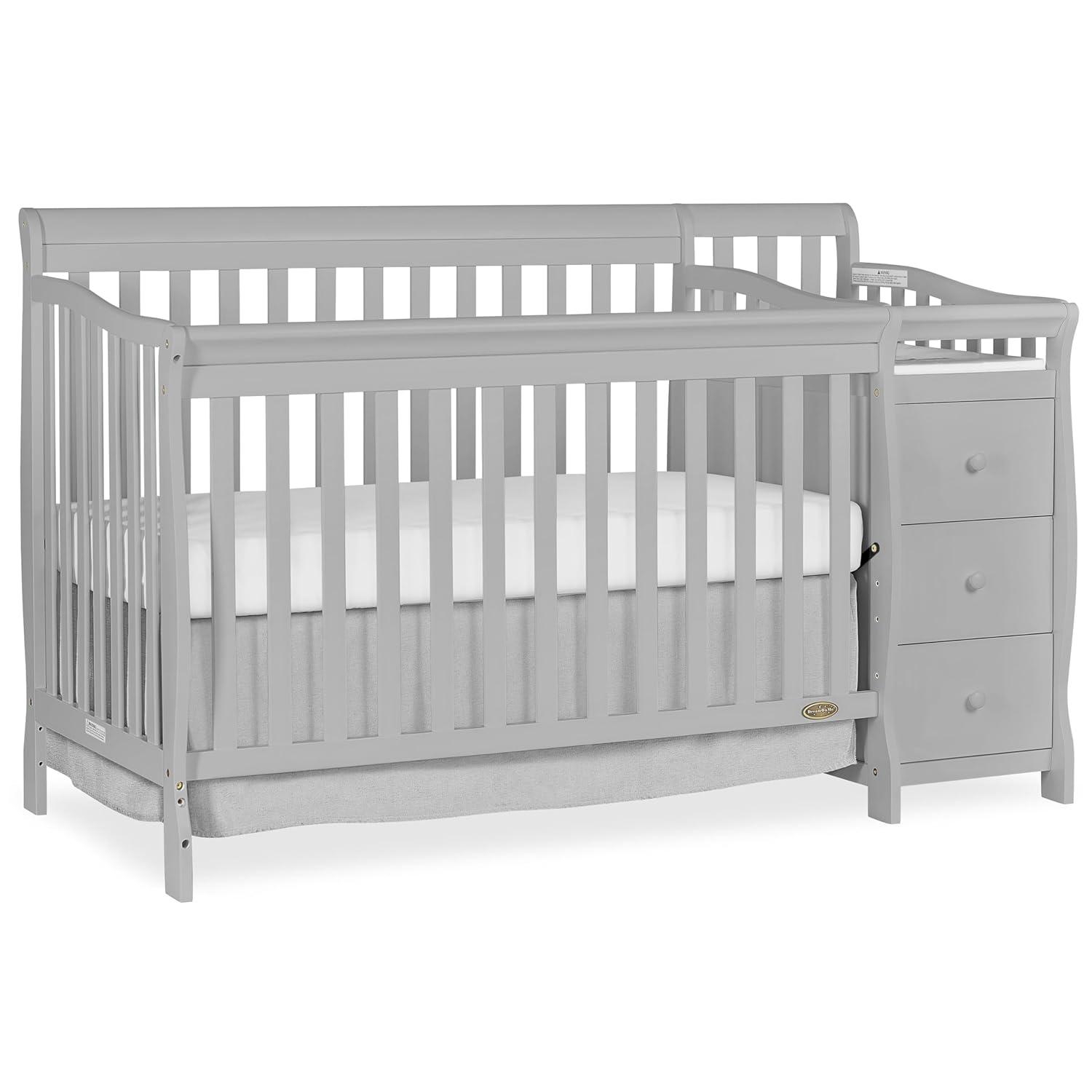 Dream On Me 5 in 1 Brody Convertible Crib with Changer