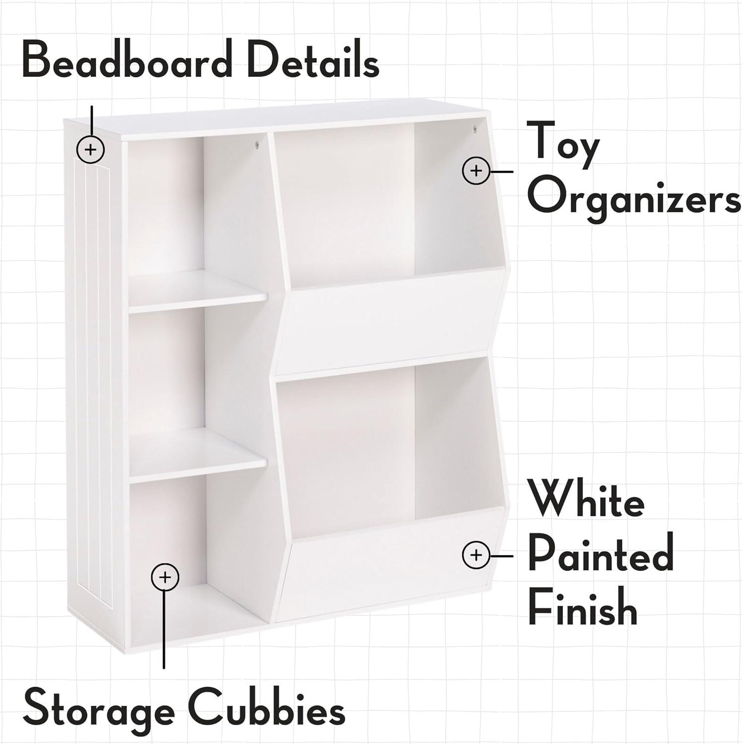 Kids' 3 Cubby with 2 Veggie Bin Floor Cabinet - RiverRidge