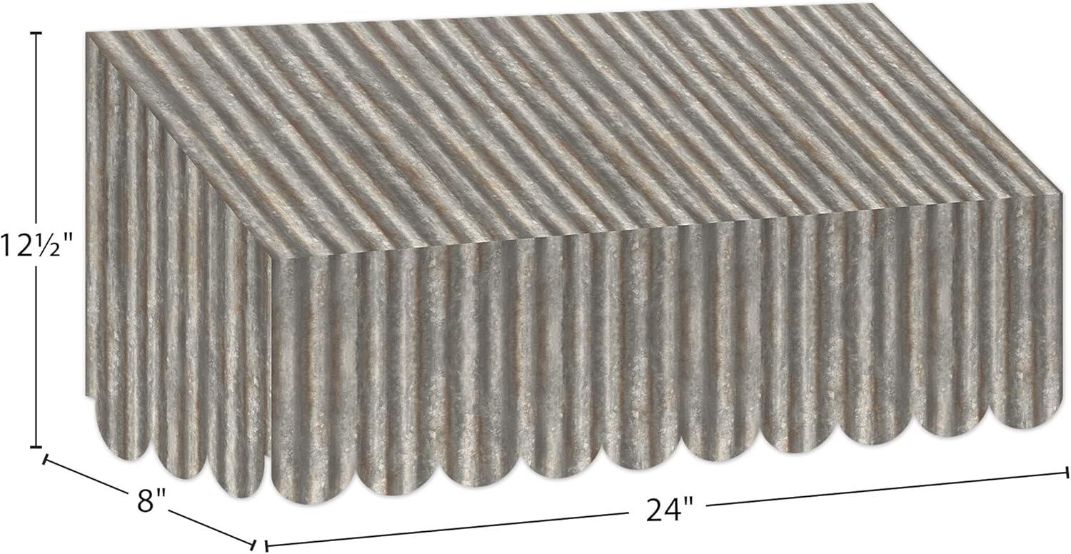 Home Sweet Classroom Corrugated Metal Design Awning