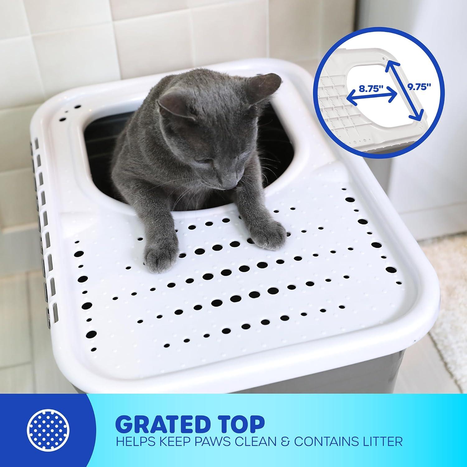 Plastic Enclosed Litter Box