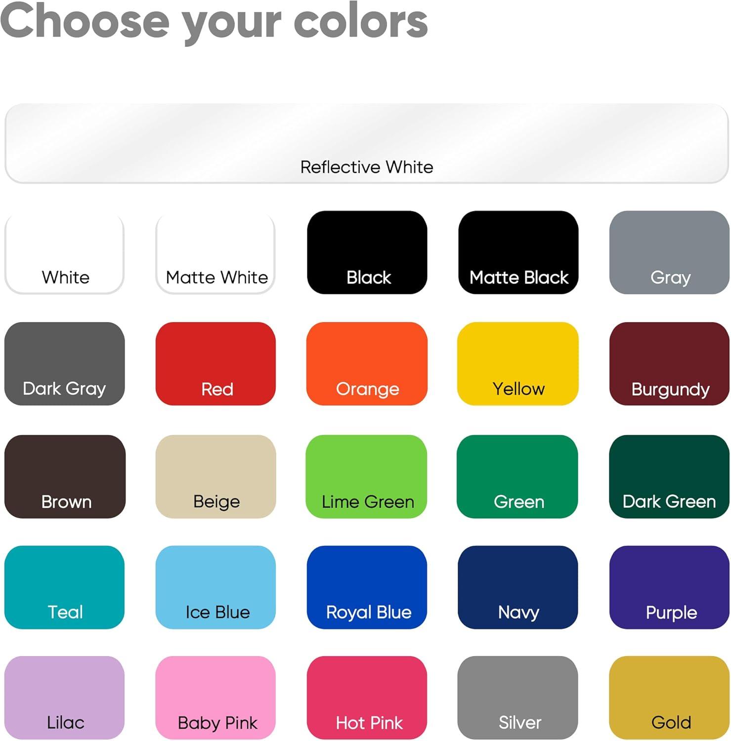 Personalized Mailbox Decal - Reflective Customized Numbers Sticker - Number Stickers Outdoor House - Custom Address Decals - Waterproof Outside Letters for Mailboxes