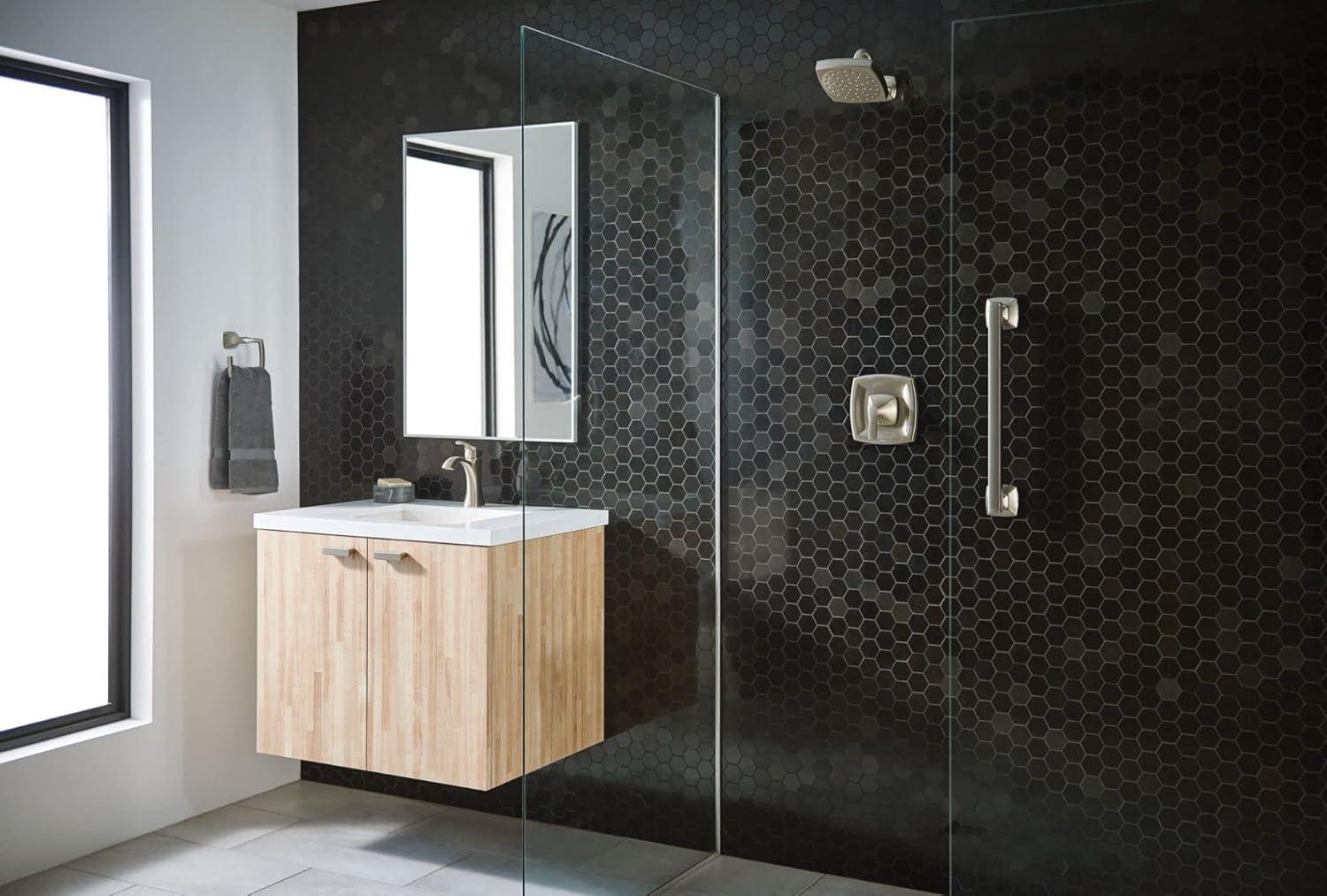 Moen Moen Voss Stainless Steel Transitional Bathroom Grab Bar YG5124CH