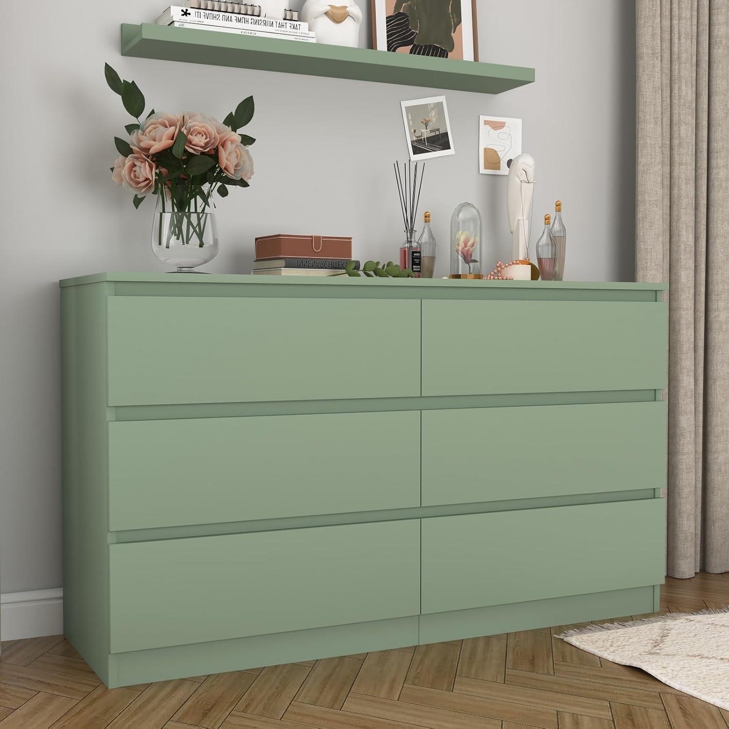 Wade Logan® Bisset 47.25'' W 6 - Drawer Dresser