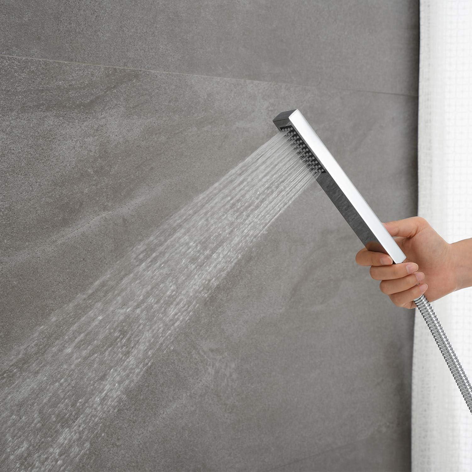 Bathroom Freestanding Tub Filler with Diverter