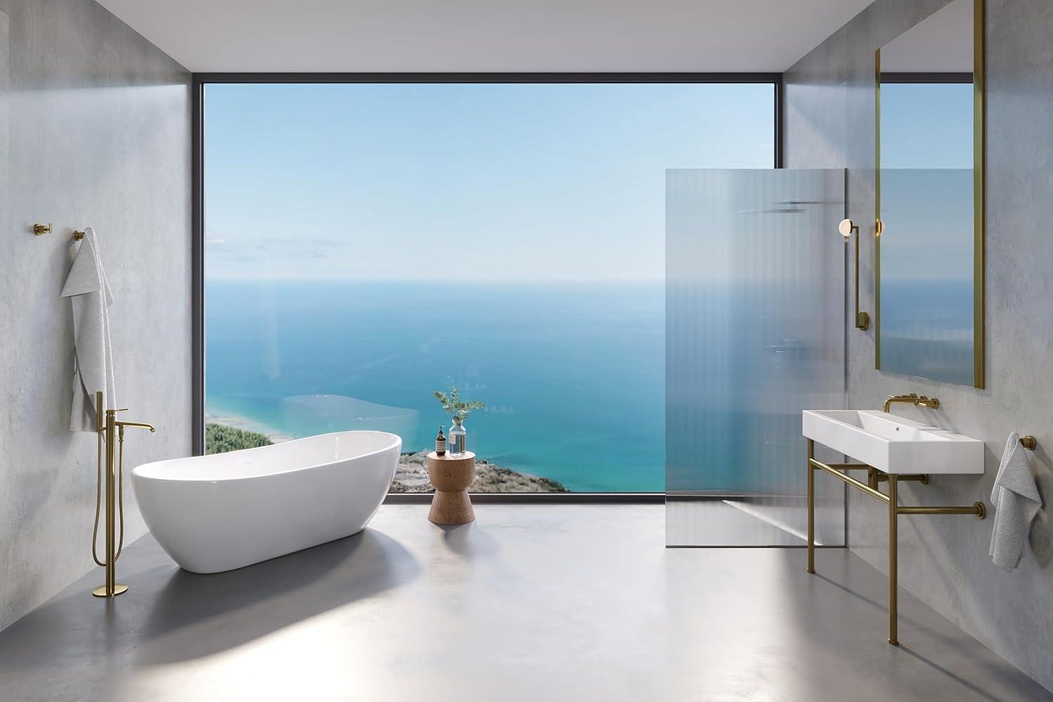 Concord Wall Mounted Bathroom Faucet