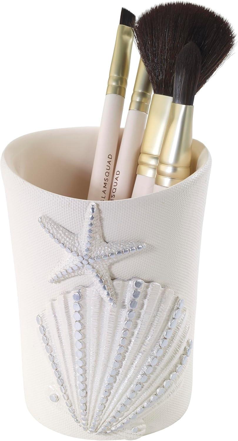 Sequin Shells Tumbler Ivory