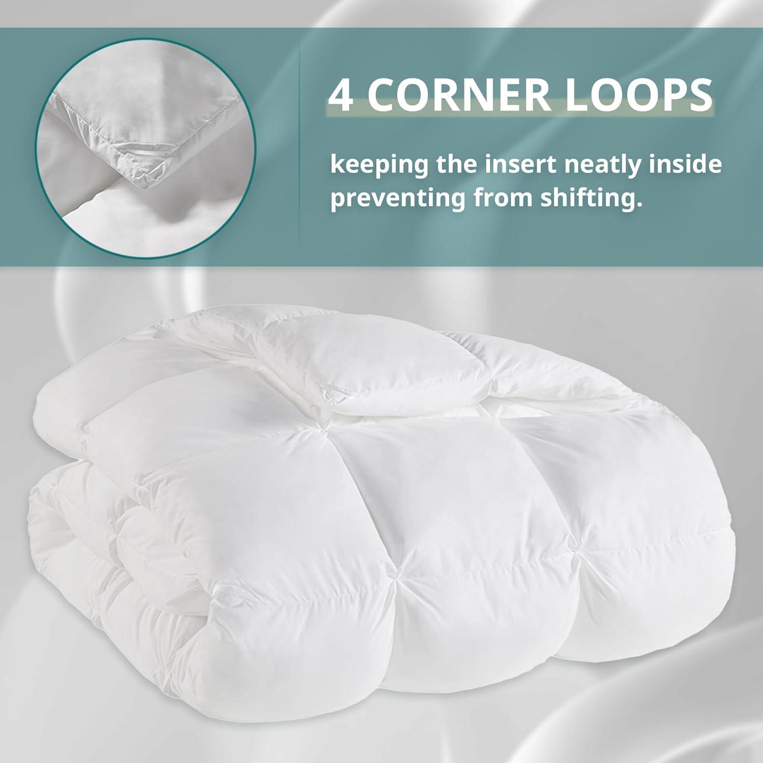 Stay Puffed Overfilled Down Alternative Comforter White - Madison Park