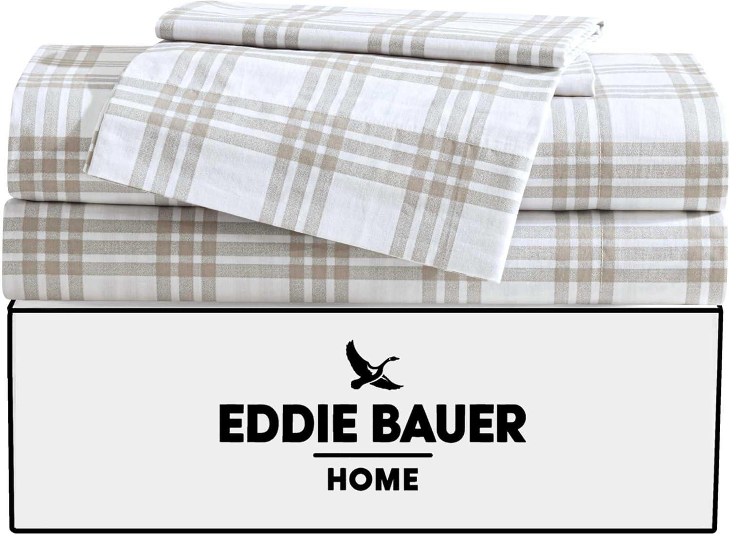 Eddie Bauer 100% Cotton Percale Sheet Set