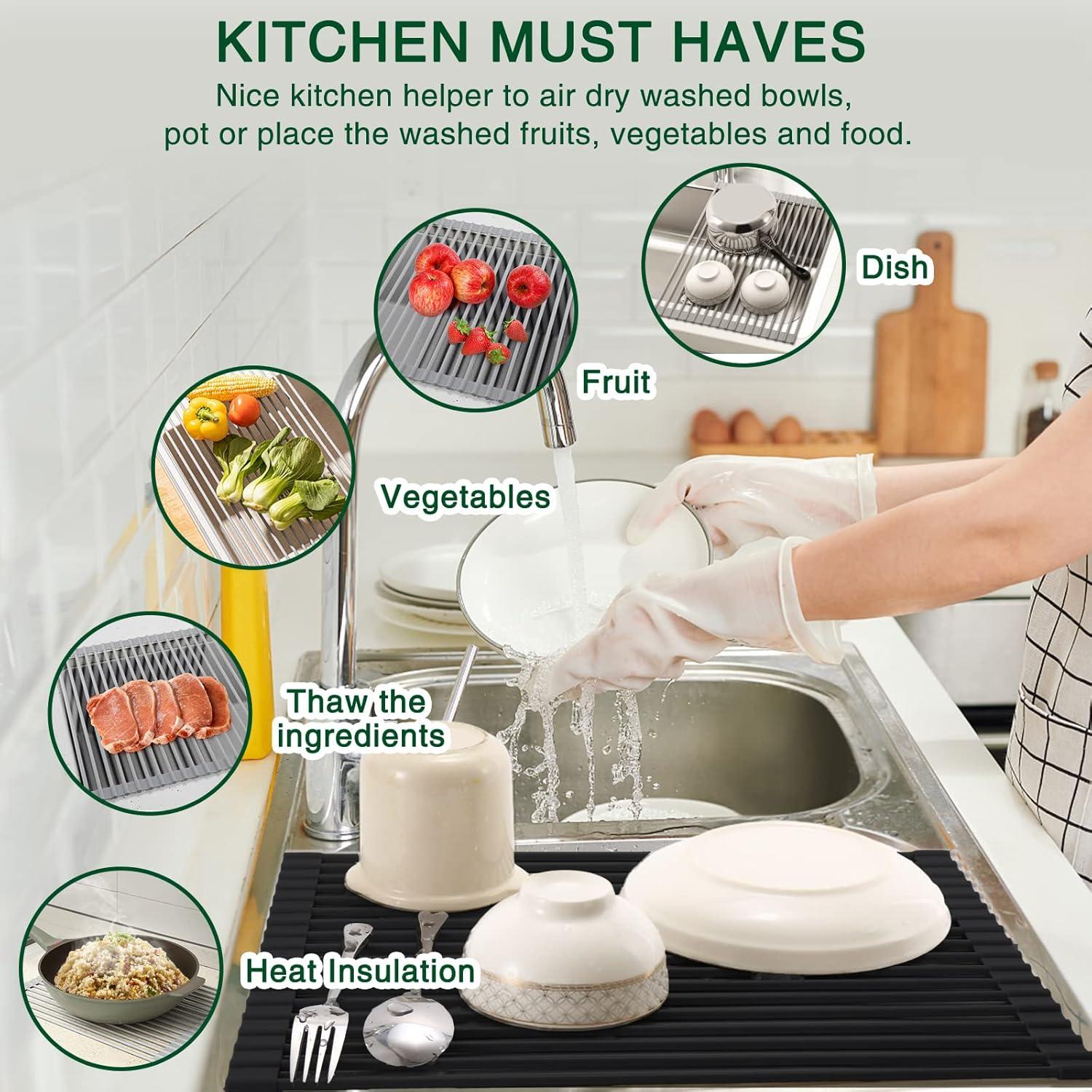 Kraus Kore Over the Sink Dish Rack