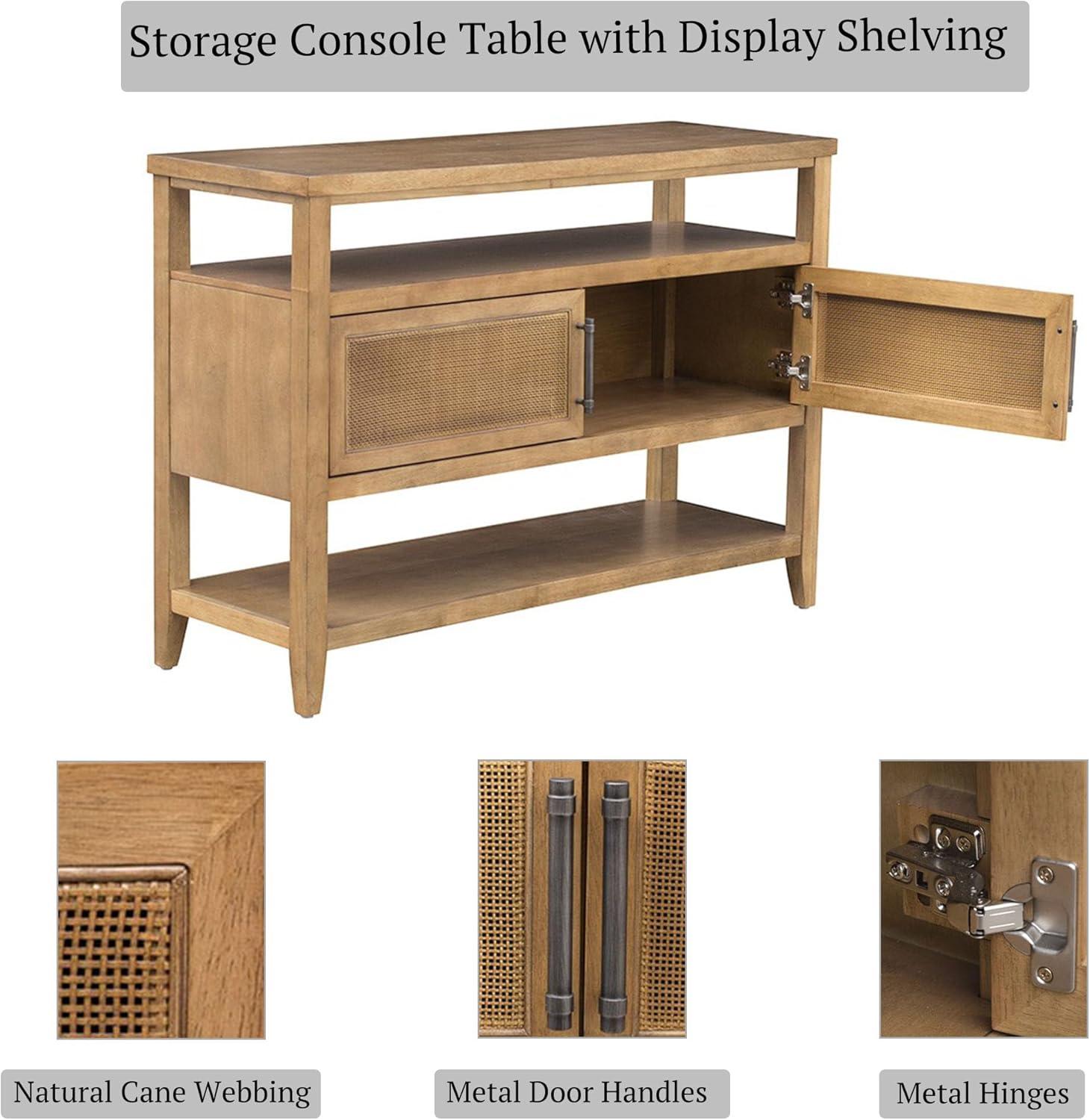 Naomi 2 Door Storage Console Table