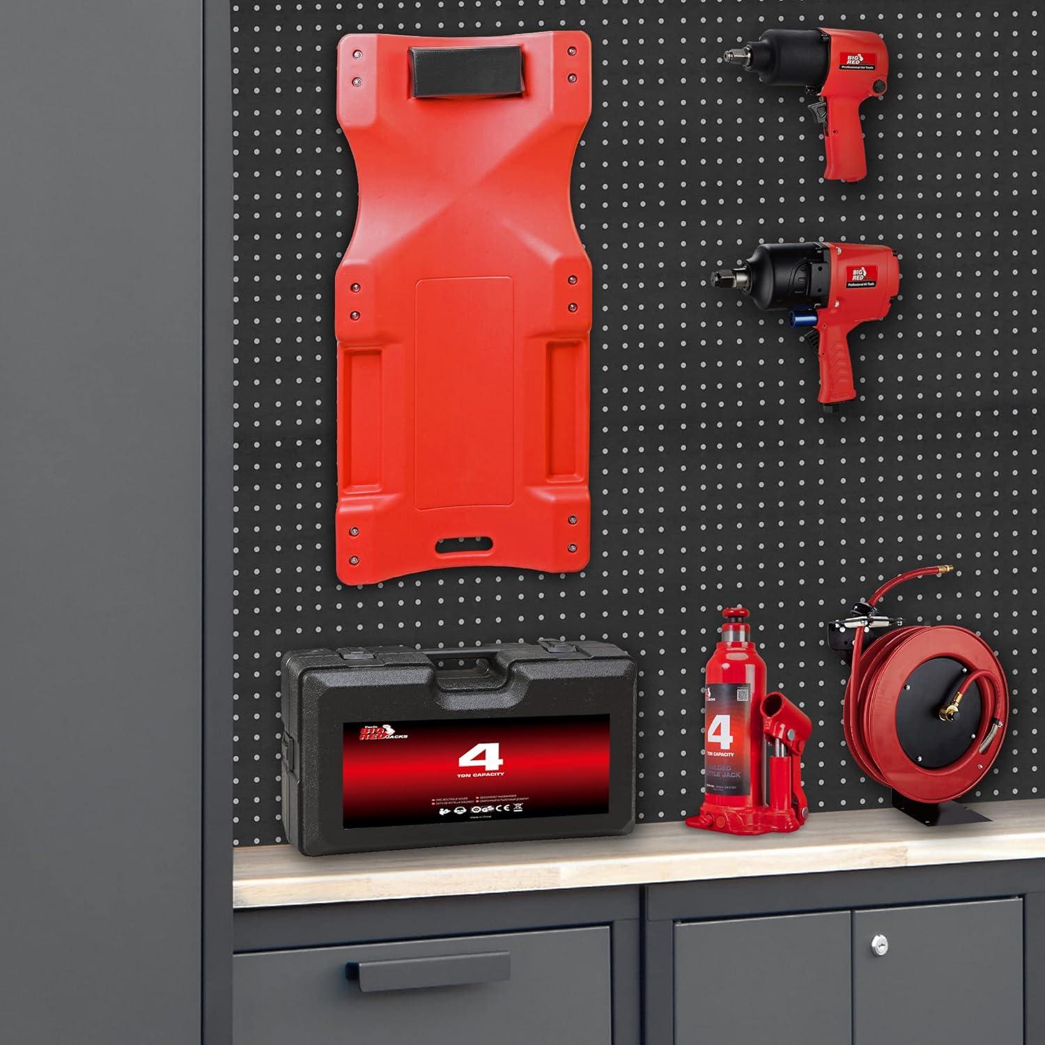 WFX Utility™ WFX Utility™ 6pcs Garage Cabinets And Storage System Set With Pegboard & Rubber Wood Worktop