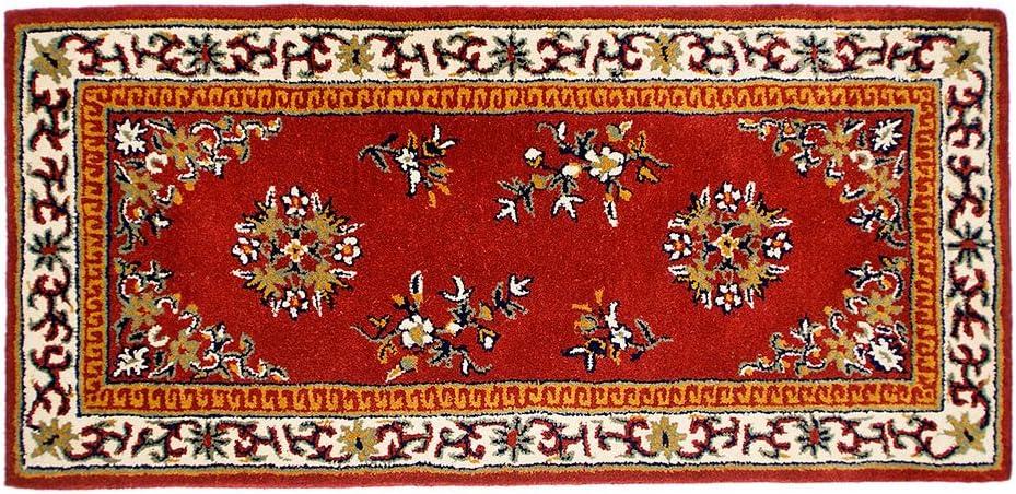 World Menagerie Geloff Hand Tufted Wool Oriental Rug
