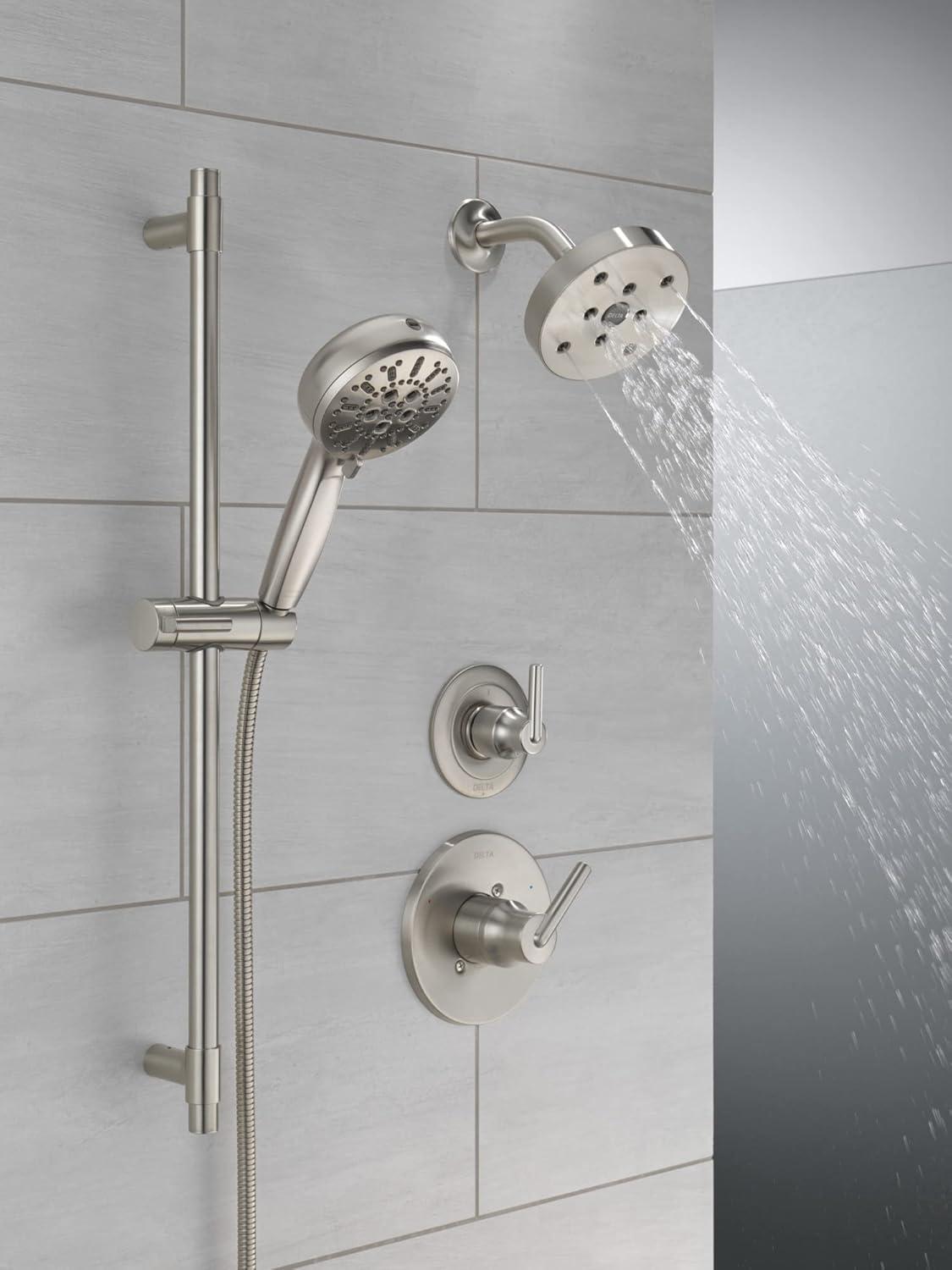 ProClean 7-Spray Hand Shower with Slide Bar, Handheld Shower with High Pressure Spray