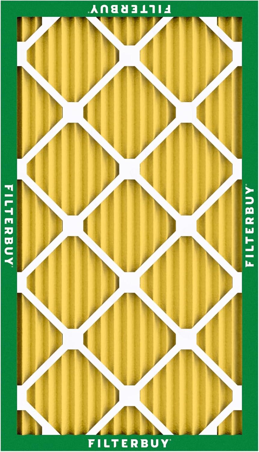 Filterbuy Filterbuy 13x21.5x1 Air Filter MERV 11, Pleated HVAC AC Furnace Filters Replacement (Set of 2)