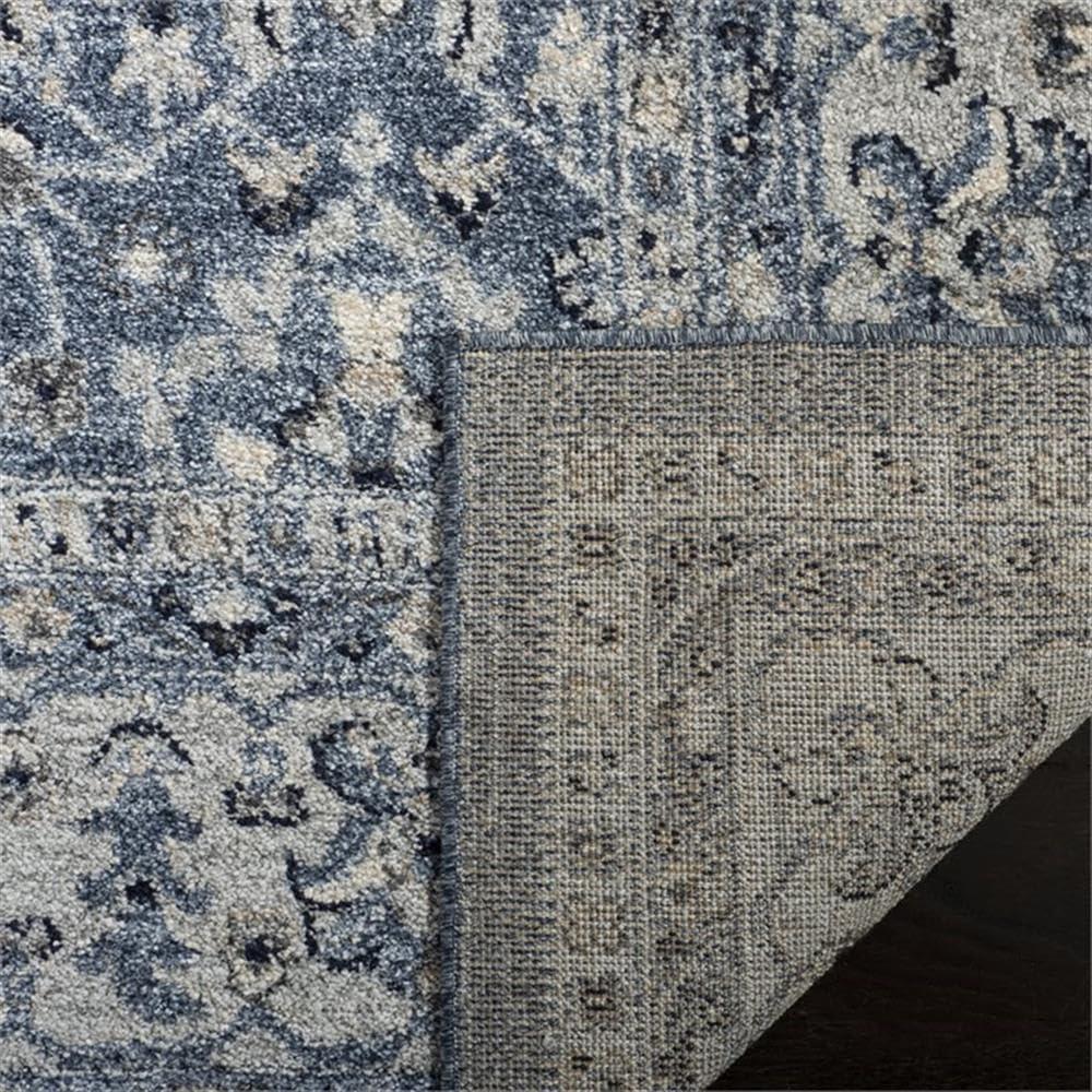 Charleston CHL412 Loomed Indoor Area Rug - Navy/Creme - 5'3"x7'6" - Safavieh