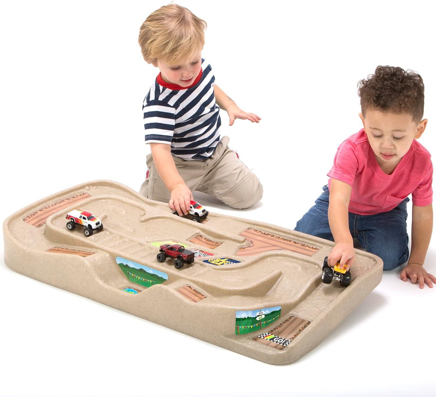 Simplay3 Carry and Go Track Table for Play Cars, Trucks, and Trains