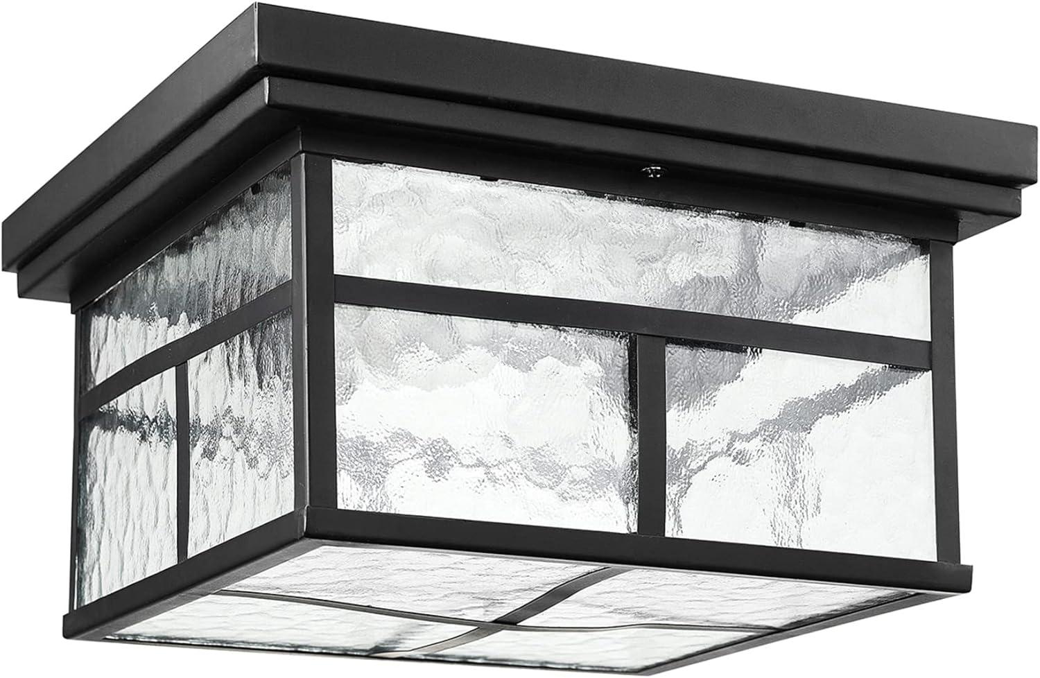 Satin 1 - Bulb Outdoor Flush Mount