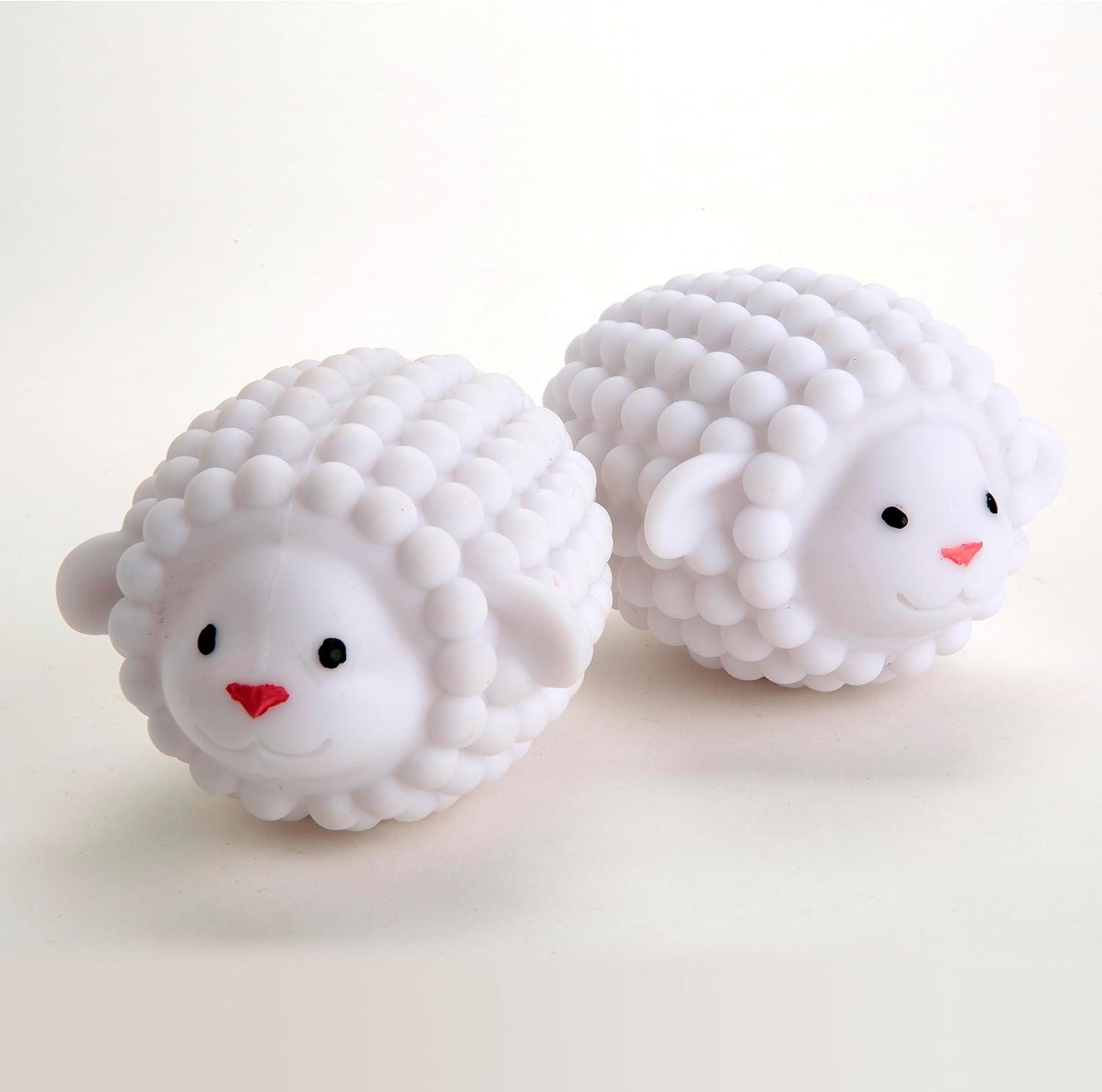 Kikkerland Lamb Eco-Friendly Reusable Dryer Balls Set