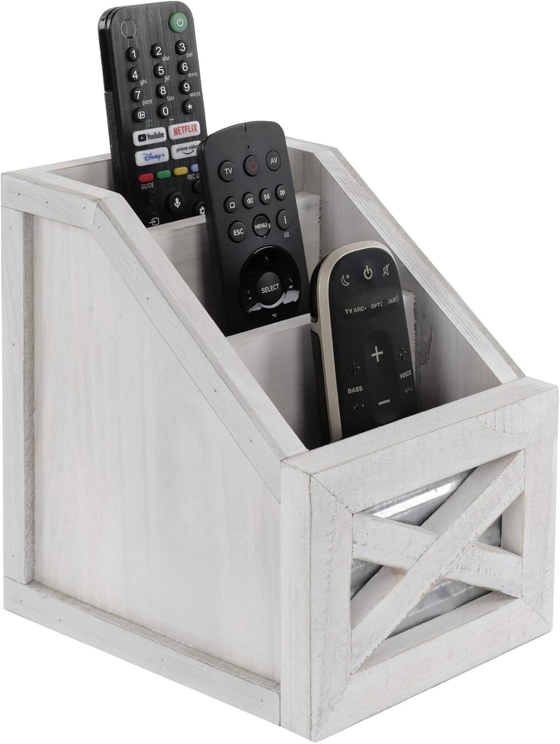 Autumn Alley Rustic Remote Control Holder Organizer