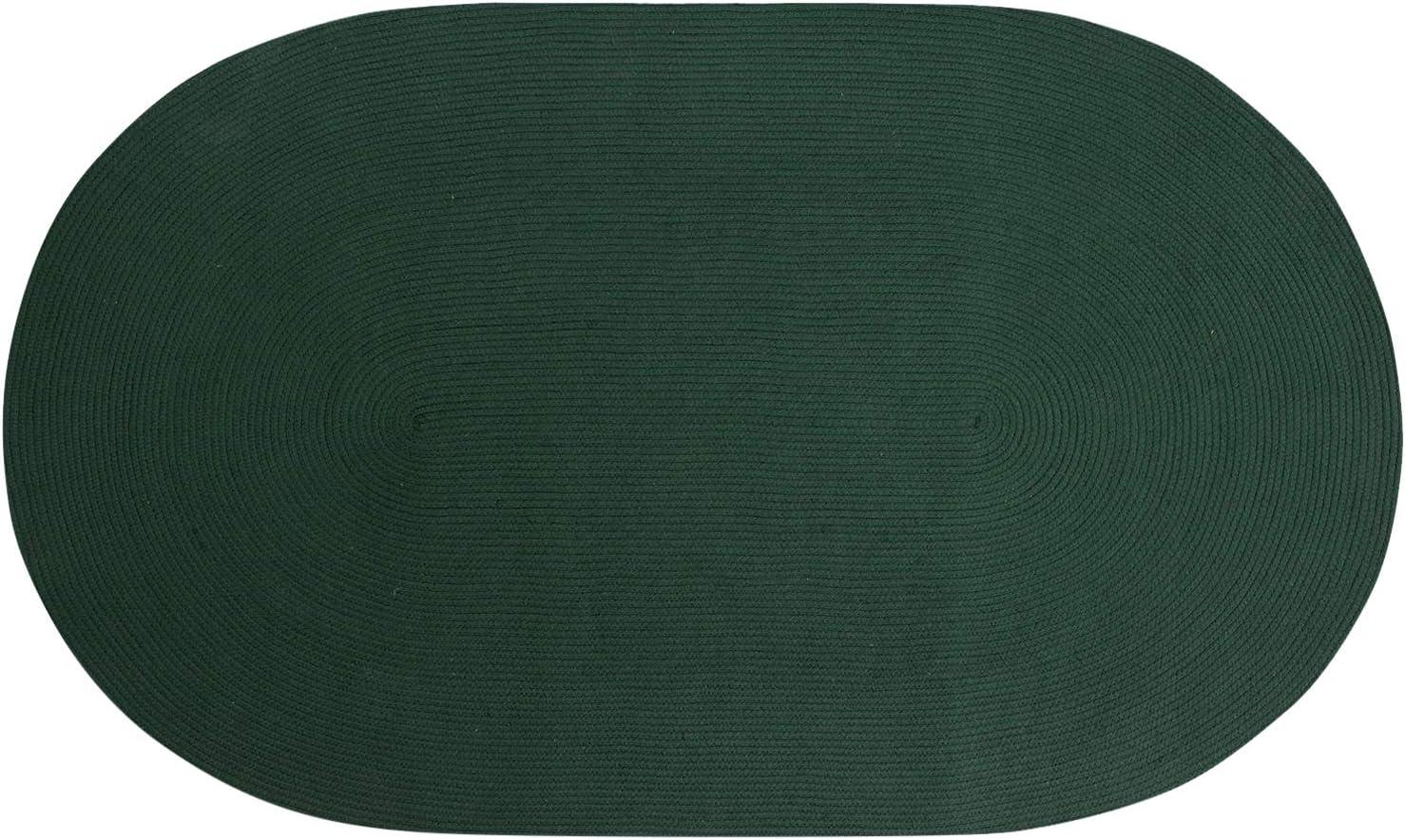 Alpine Collection 100% Polypropylene Reversible Indoor Area Oval Utility Rug - Better Trends