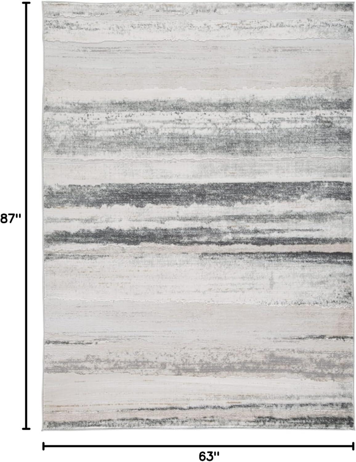 Signature Design by Ashley Contemporary Abanett 5'3" x 7'3" Rug  Multi