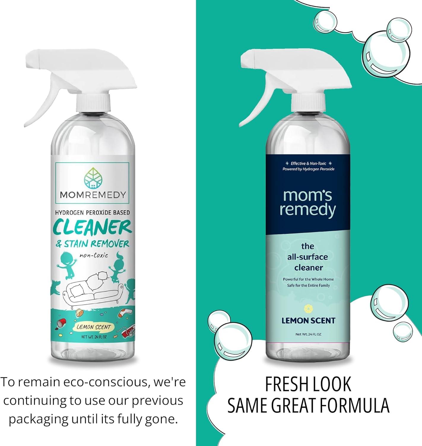 MomRemedy Hydrogen Peroxide Based Household Cleaner & Stain Remover - 24oz each/3-pack