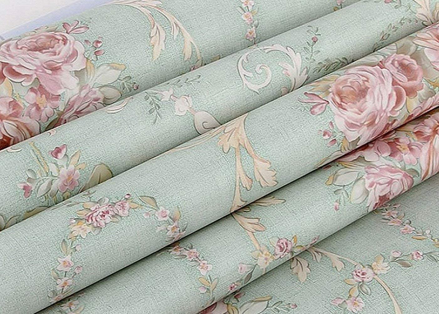 Vintage Floral Self-Adhesive Vinyl Wallpaper Roll