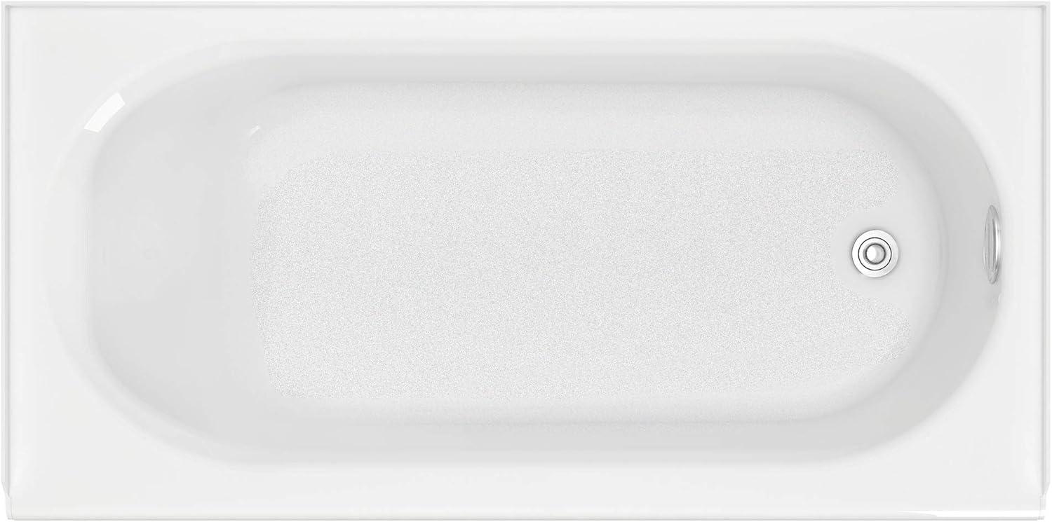 Princeton 61'' White Porcelain Alcove Bathtub with Right Drain