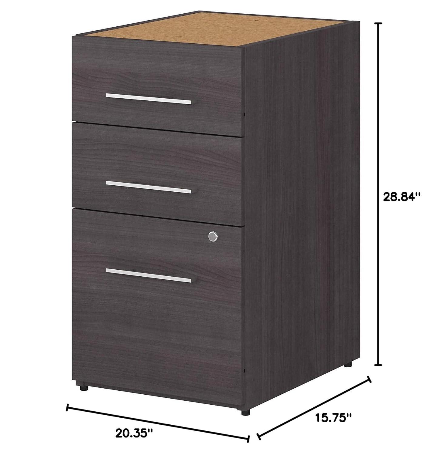 Office 500 16'' Wide 3 -Drawer File Cabinet