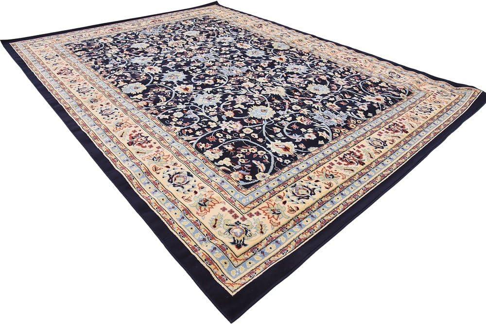 Unique Loom Sialk Hill Washington Floral Indoor Woven Area Rug