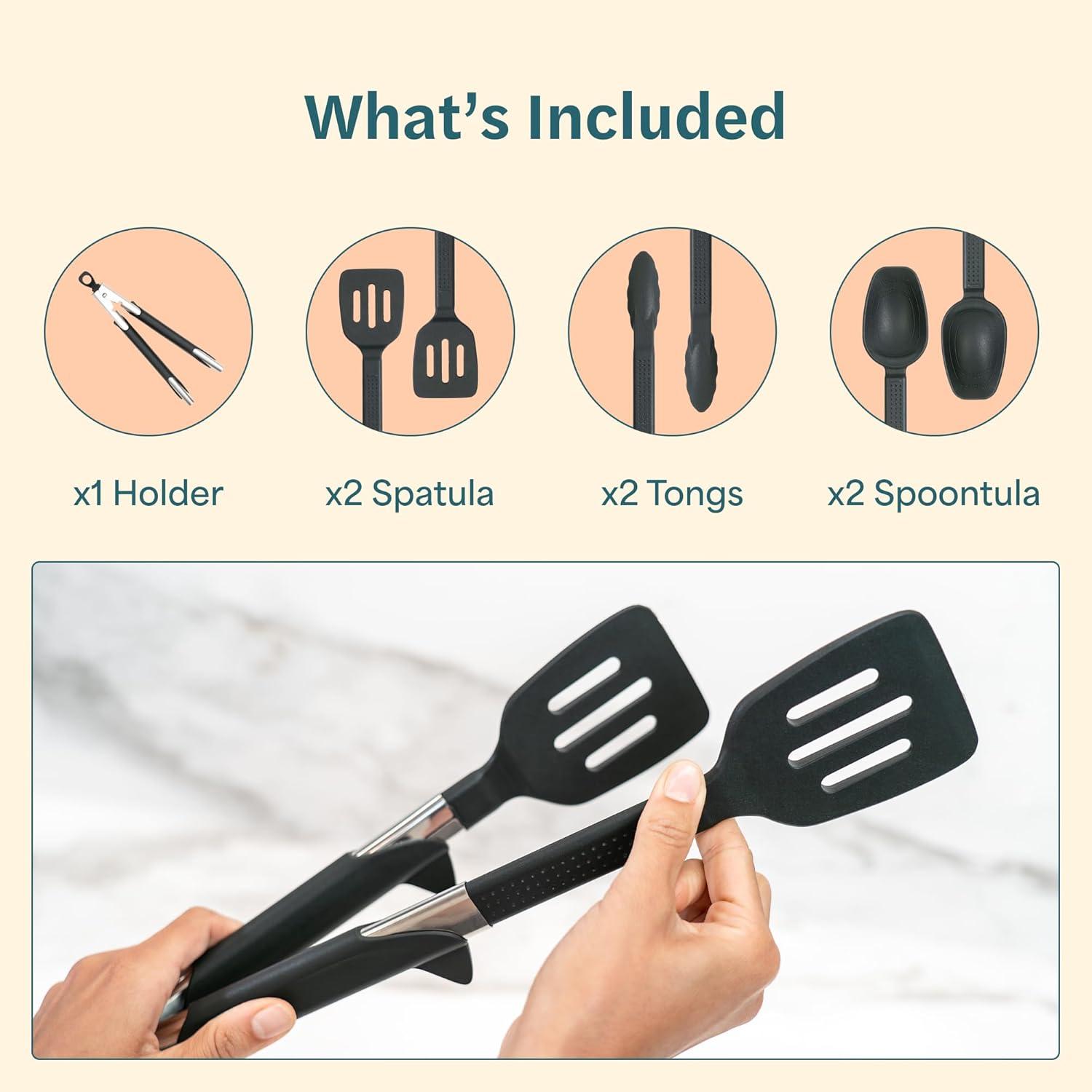 GripFlip, 3 in 1 Kitchen Utensil