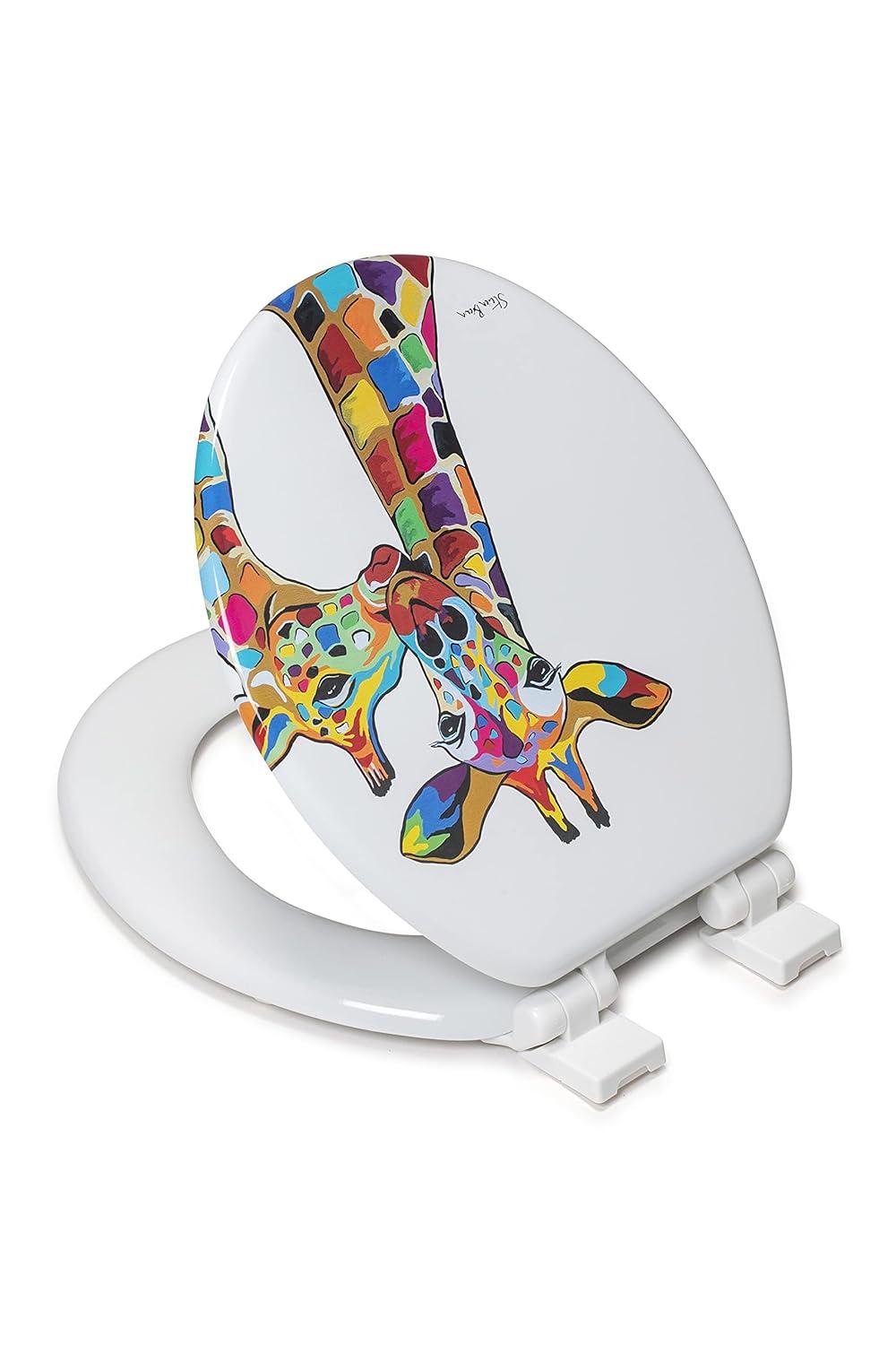 Francie And Josie Round Toilet Seat and Lid