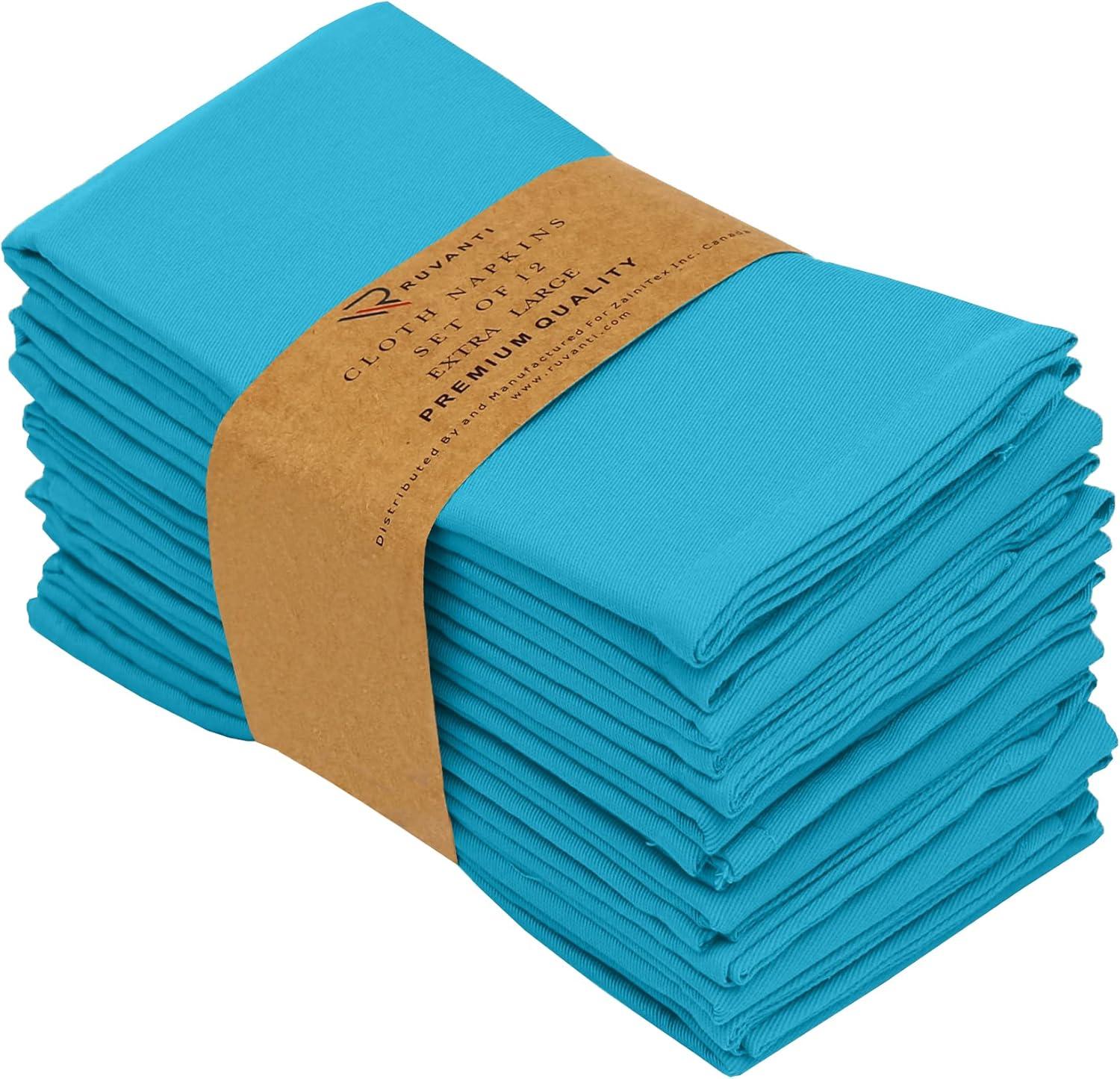 Poly Cotton Enrich Twill Cloth Napkins (Set of 12)
