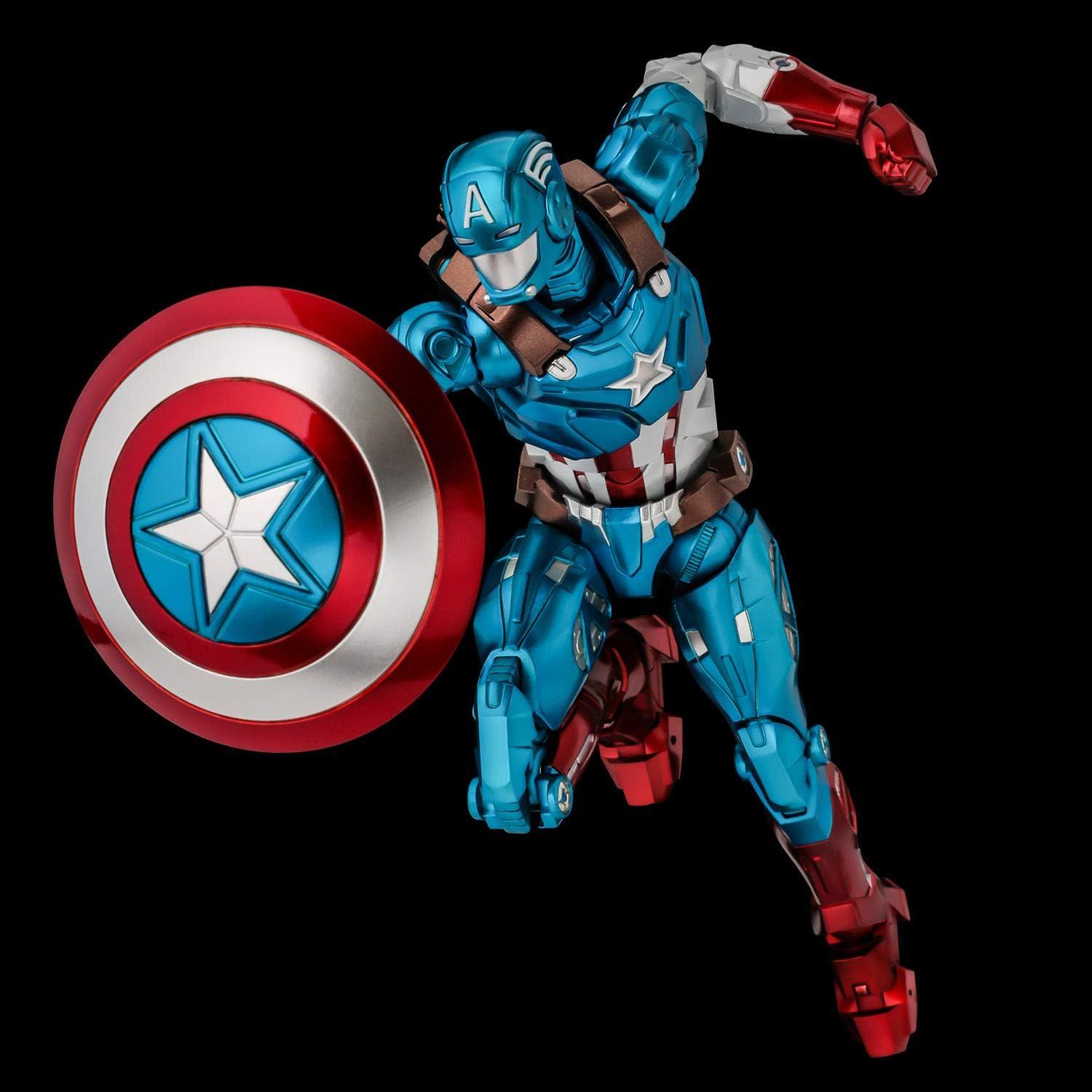 Marvel Captain America Collectible Action Figure (Fighting Armor)