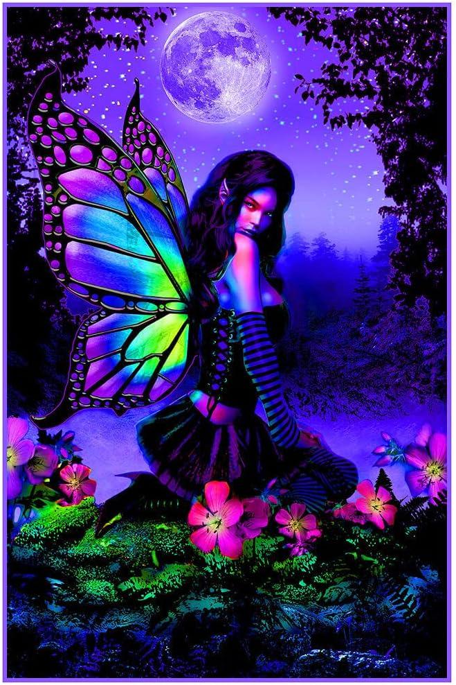 Studio B Fairy Garden - Non Flocked Blacklight Poster (24 x 36 Paper)