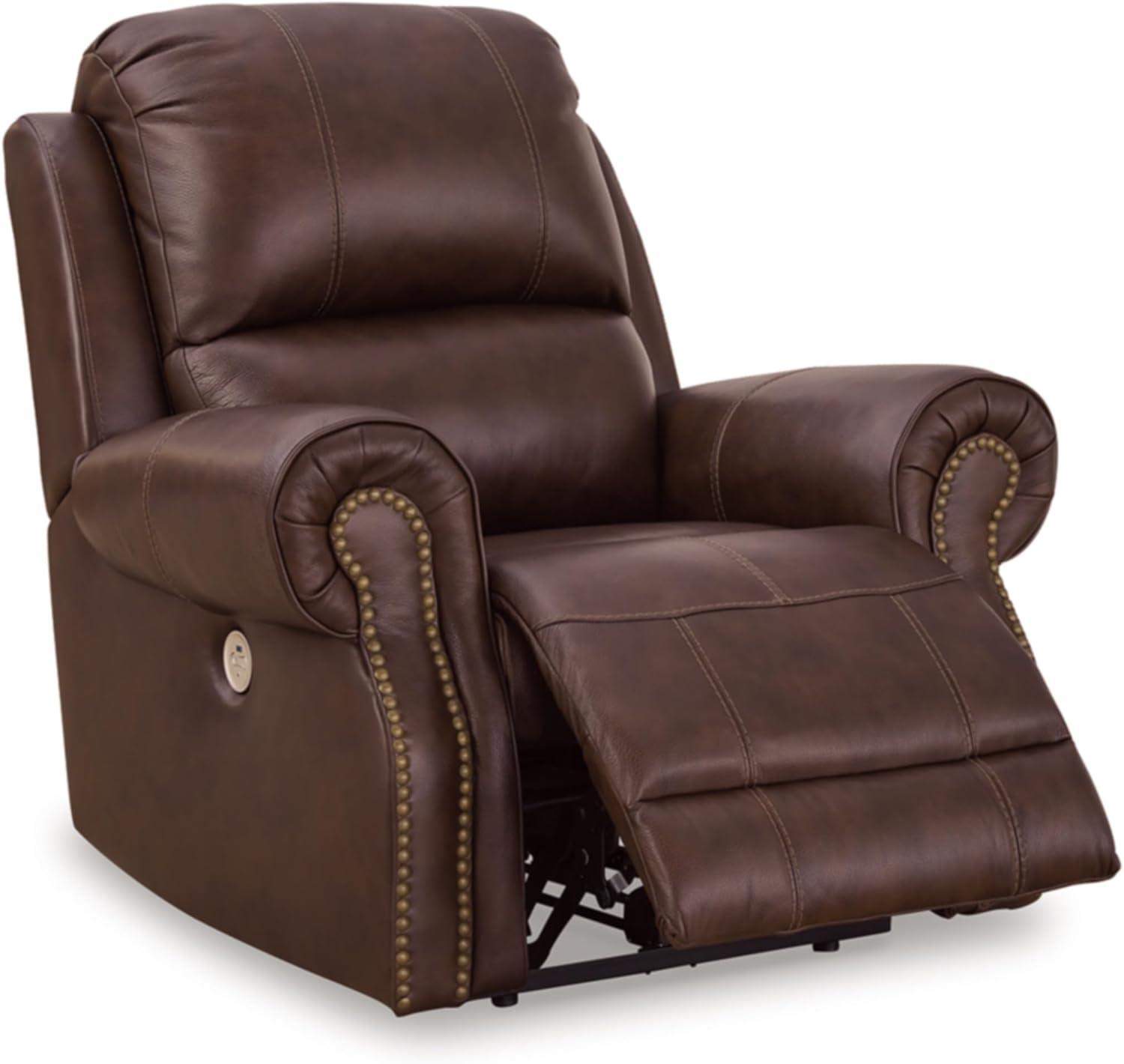 Signature Design by Ashley Freyeburg Walnut Power Recliner