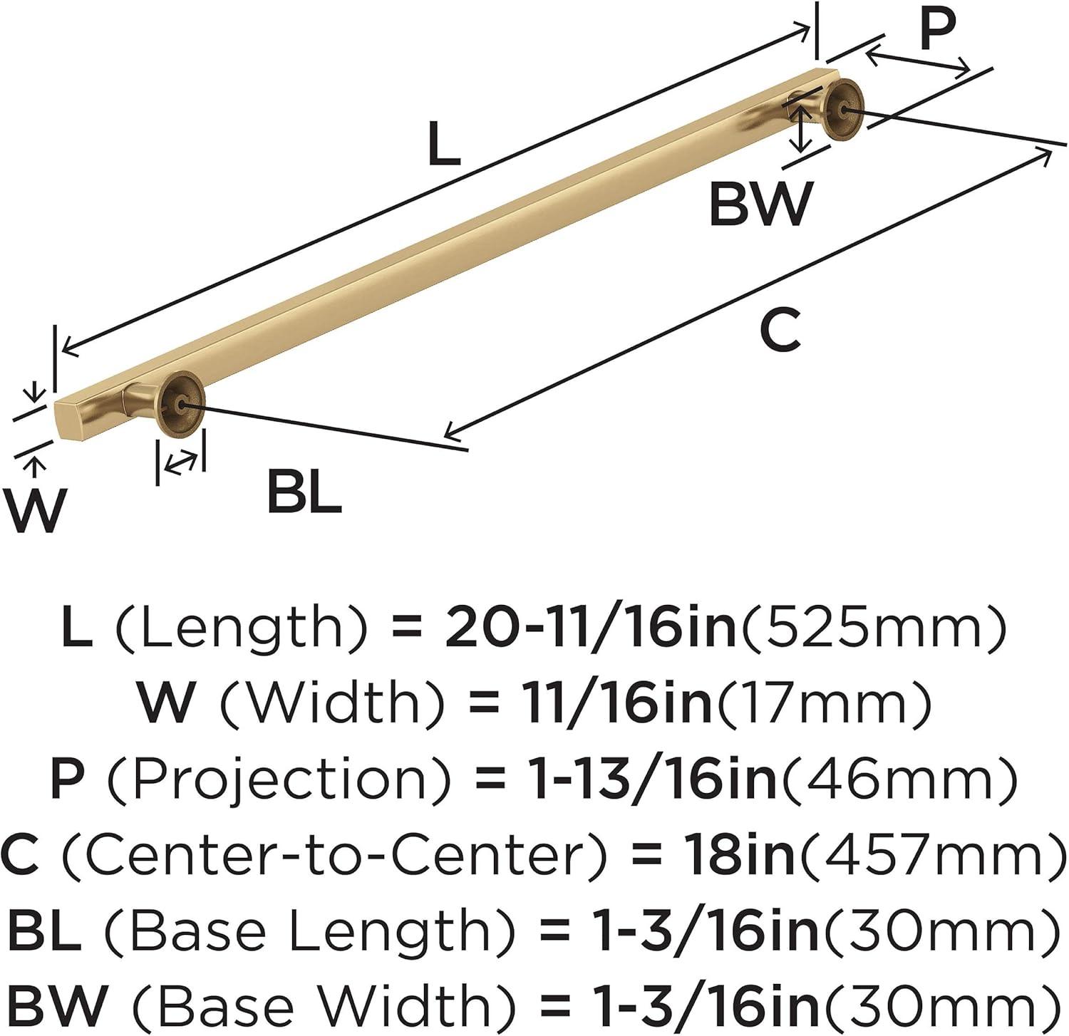 Everett 18" Center to Center Bar Pull