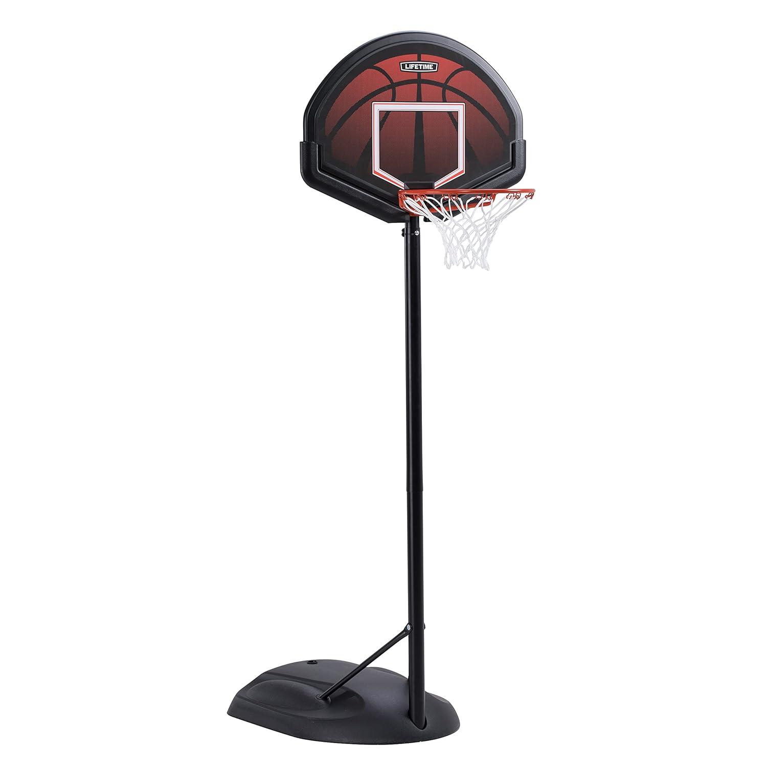 Lifetime Lifetime Height Adjustable Portable Basketball Hoop (32" Impact Backboard)