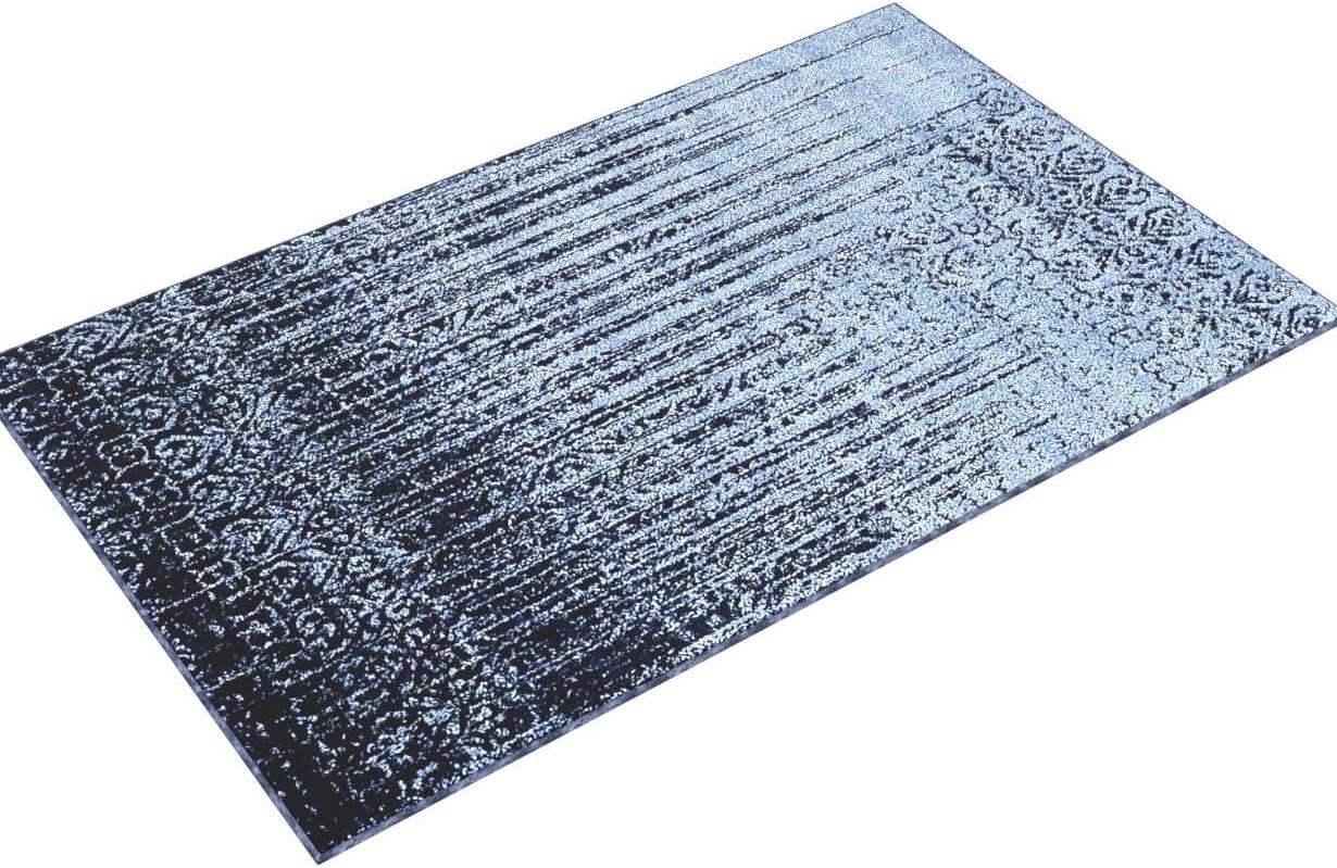 Unique Loom Del Mar Collection Area Rug - Jennifer (3' 3" x 5' 3" Rectangle Blue/Navy Blue)