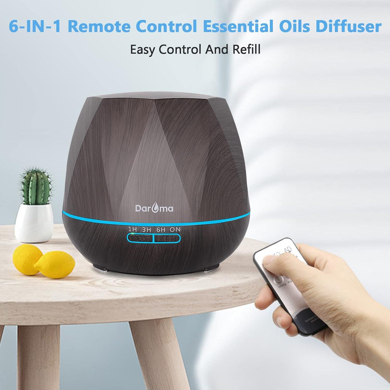 DAROMA DAROMA 550ML Remote Essential Oil Diffuser