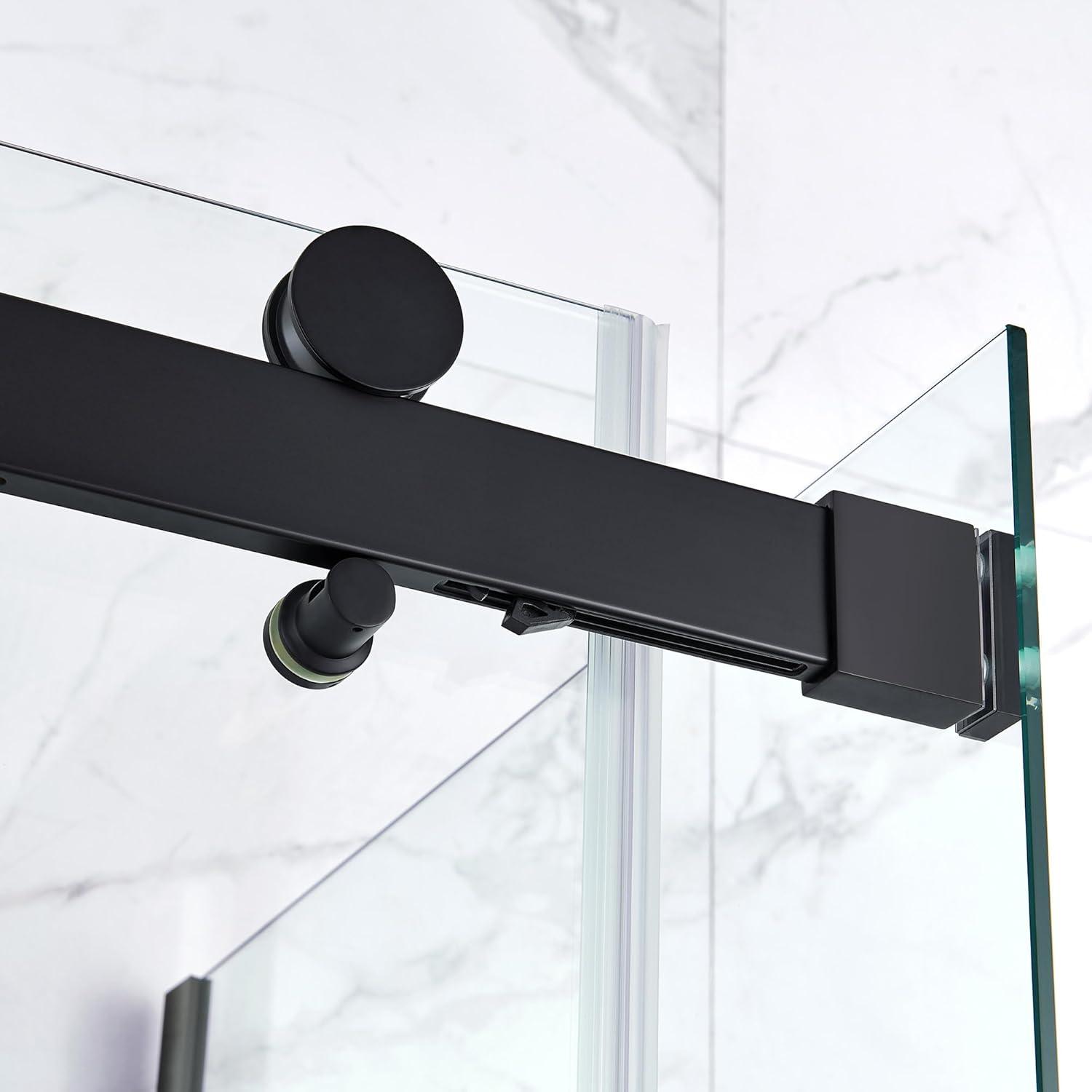 OVE Decors Bel Soft Close Stainless Steel 3-Piece 32-in x 48-in x 81-in Base/Door Corner Shower Kit