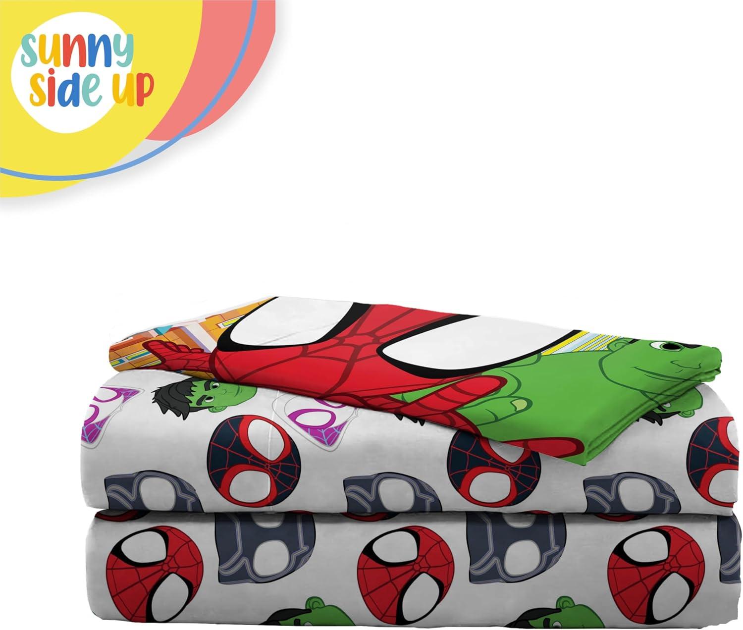 Sunny Side Up Spidey & His Amazing Friends Twin Sheet Set