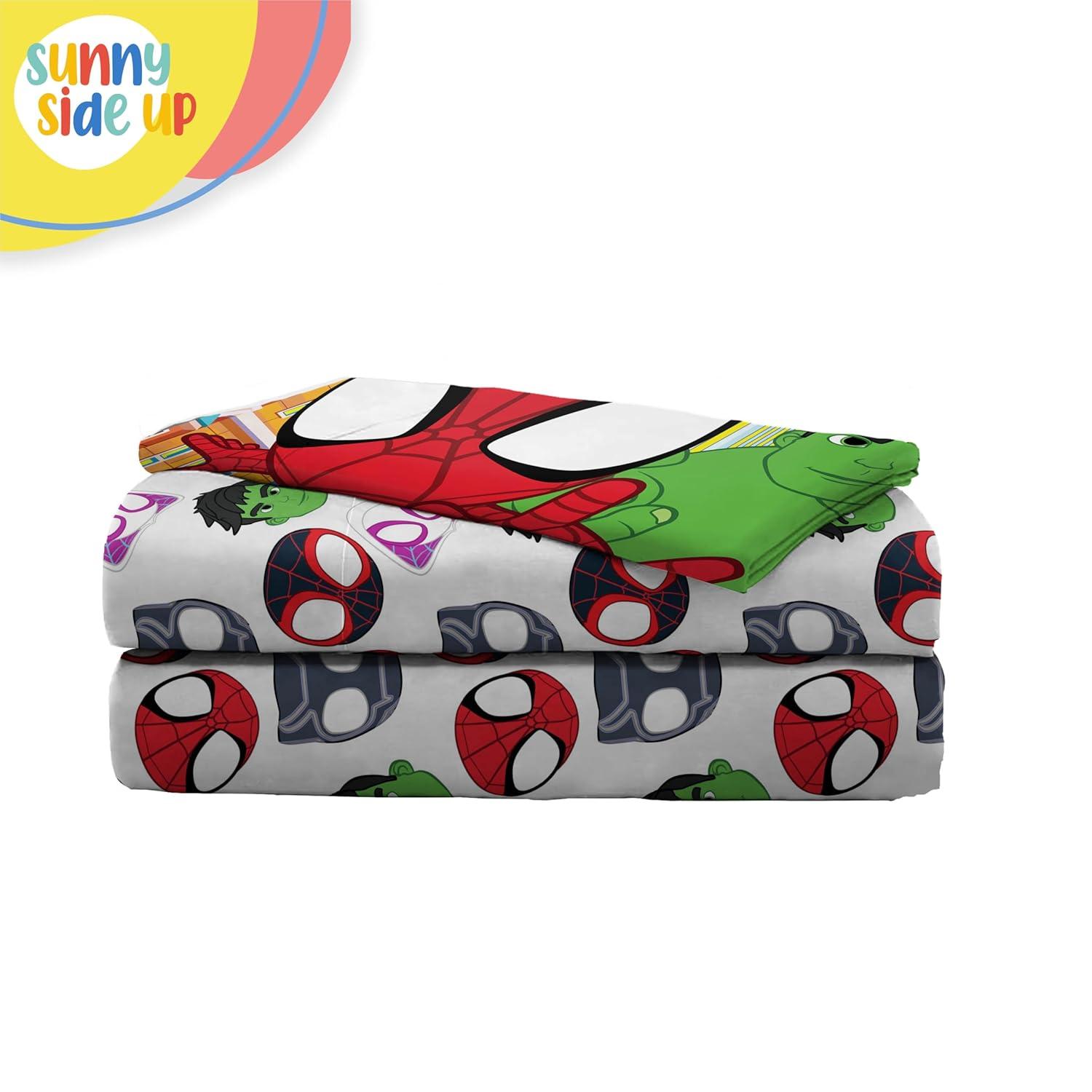 Sunny Side Up Spidey & His Amazing Friends Twin Sheet Set