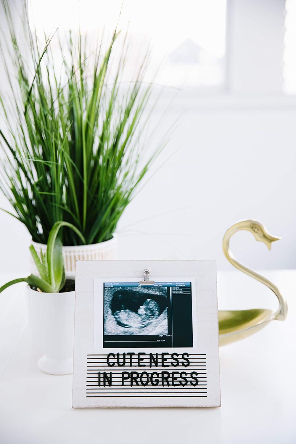 LETTERBOARD SONOGRAM Frame by Pearhead - 3x4