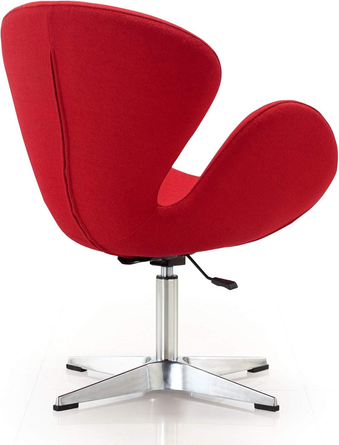 Skakke Upholstered Swivel Accent Chair